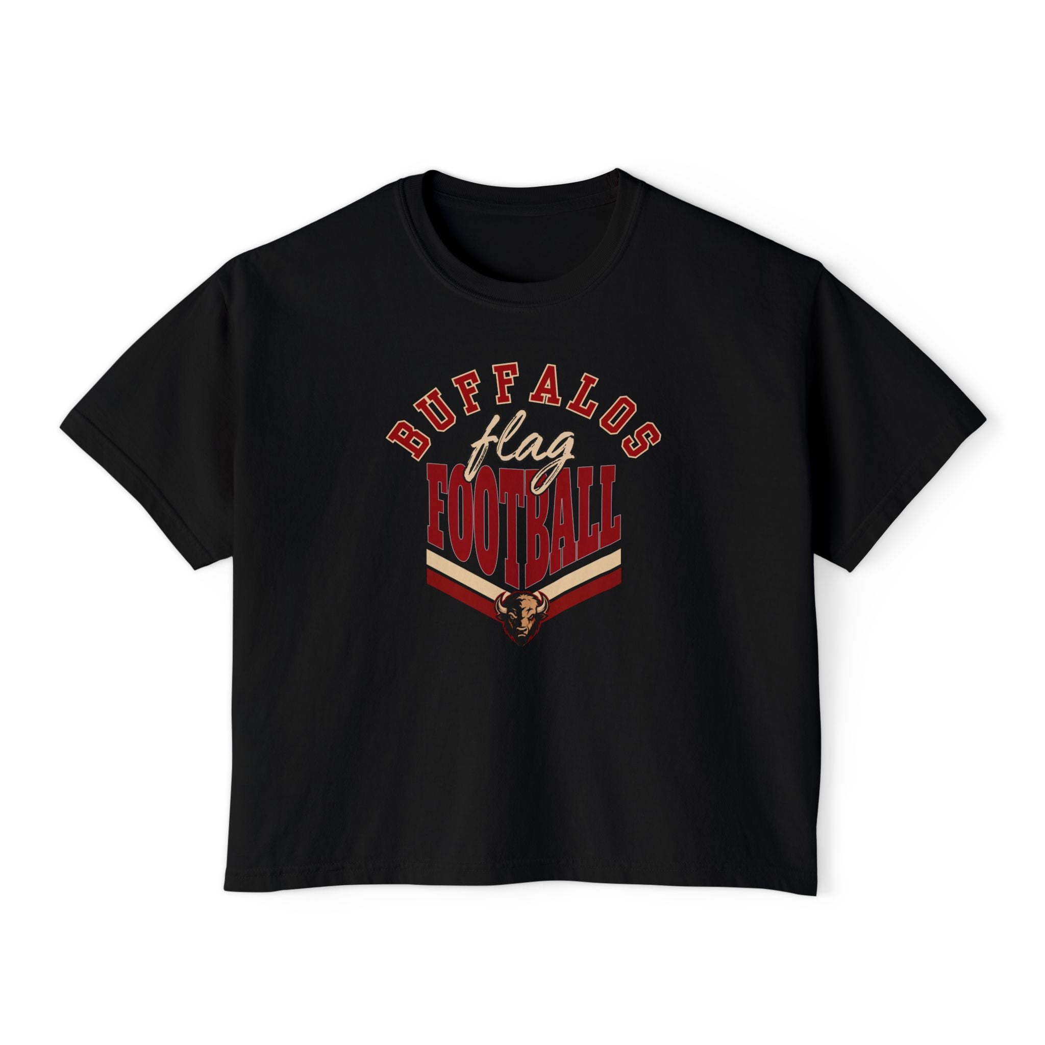 Buffalos Women's Boxy Tee (Comfort Colors)
