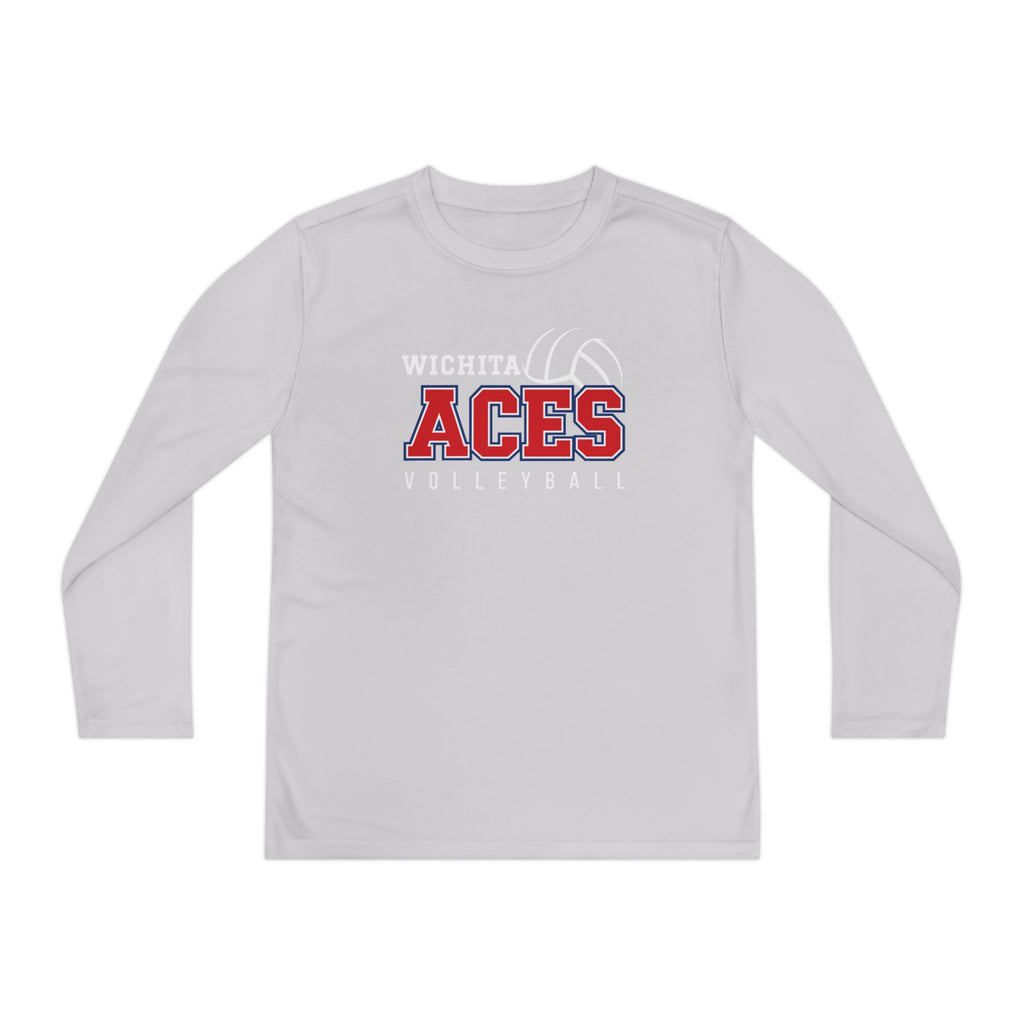 YOUTH Wichita Aces Long Sleeve DryBlendTee | Classic