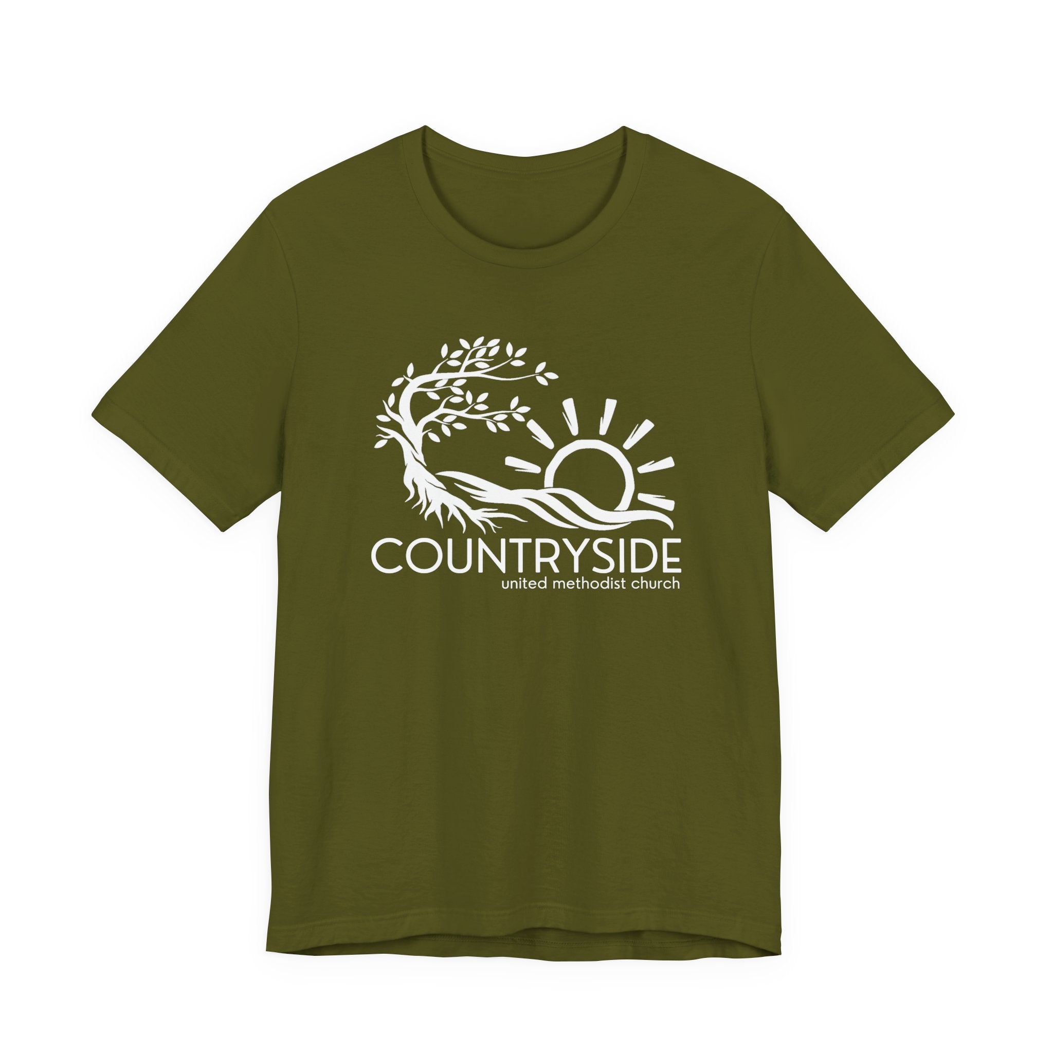 Bella + Canvas Jersey tee- Countryside