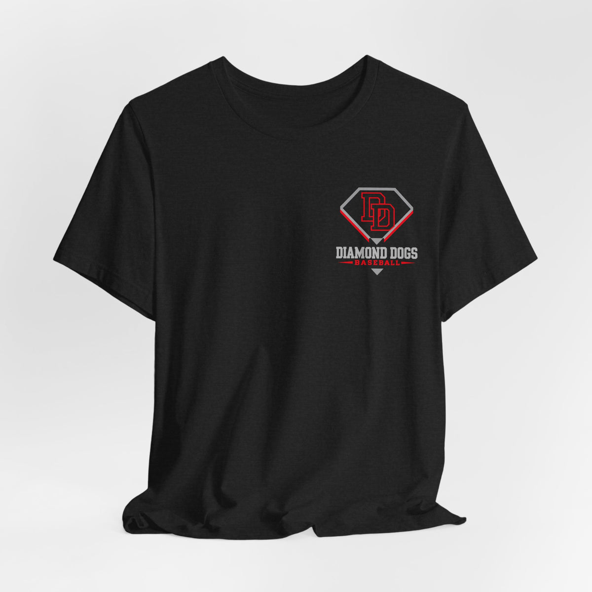 Diamond Dogs Baseball Soft Tee (Front/Back)