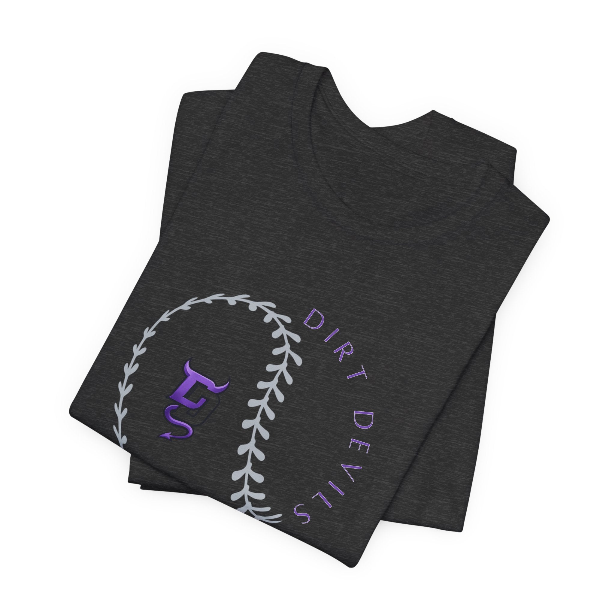 Dirt Devils Softball Baseball Stitch Tee  U10/12