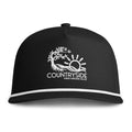 Countryside Sunwashed Rope Cap - Vintage Sun & Tree Embroidered Trucker Hat