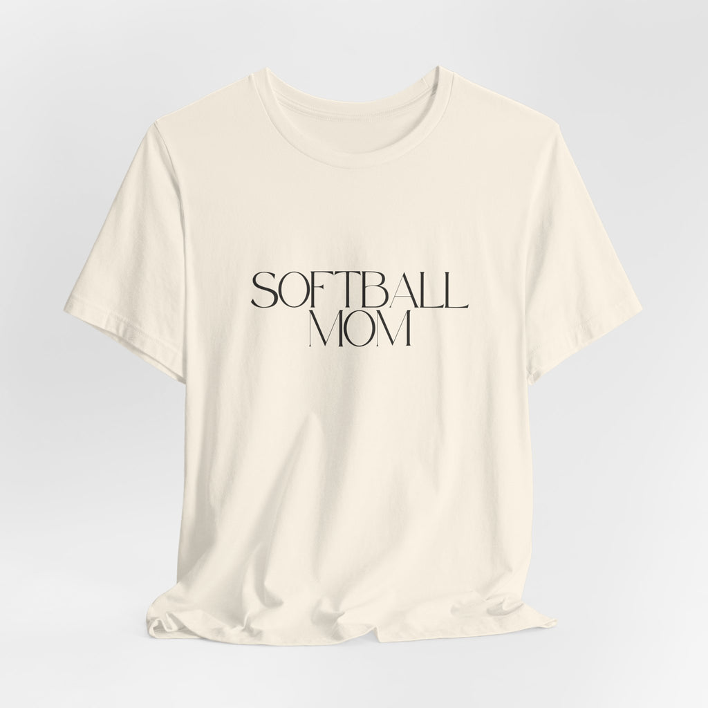 PERSONALIZED Softball Mom (front/back)