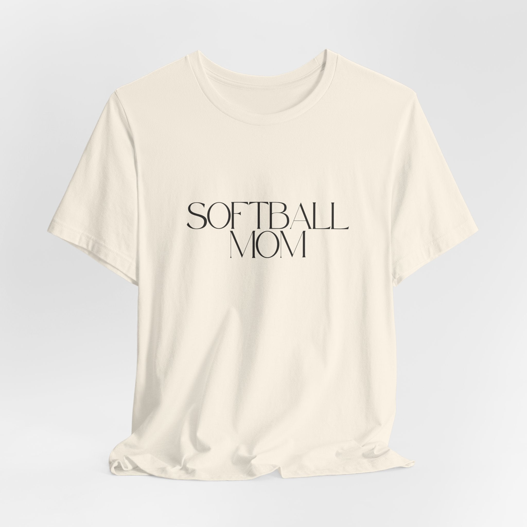 PERSONALIZED Softball Mom (front/back)