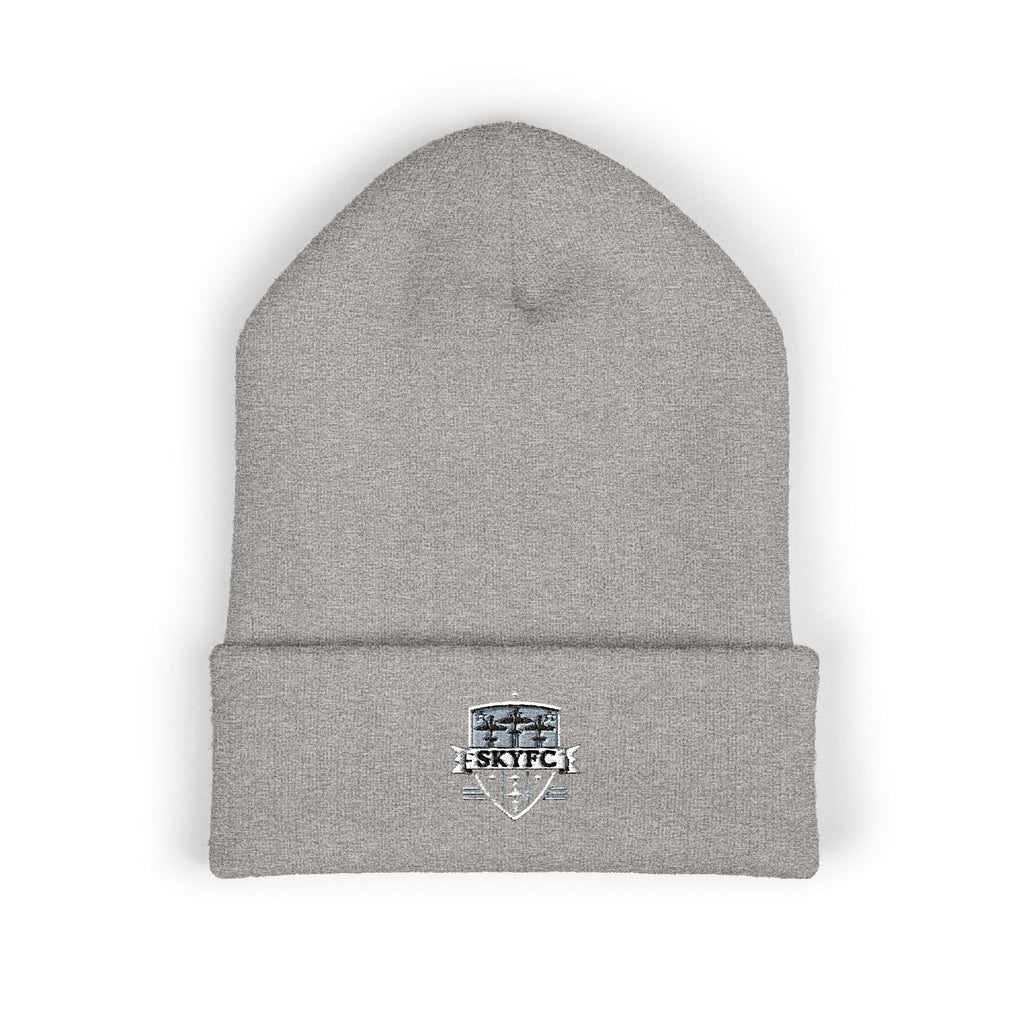 Embroidered Beanie SkyFC