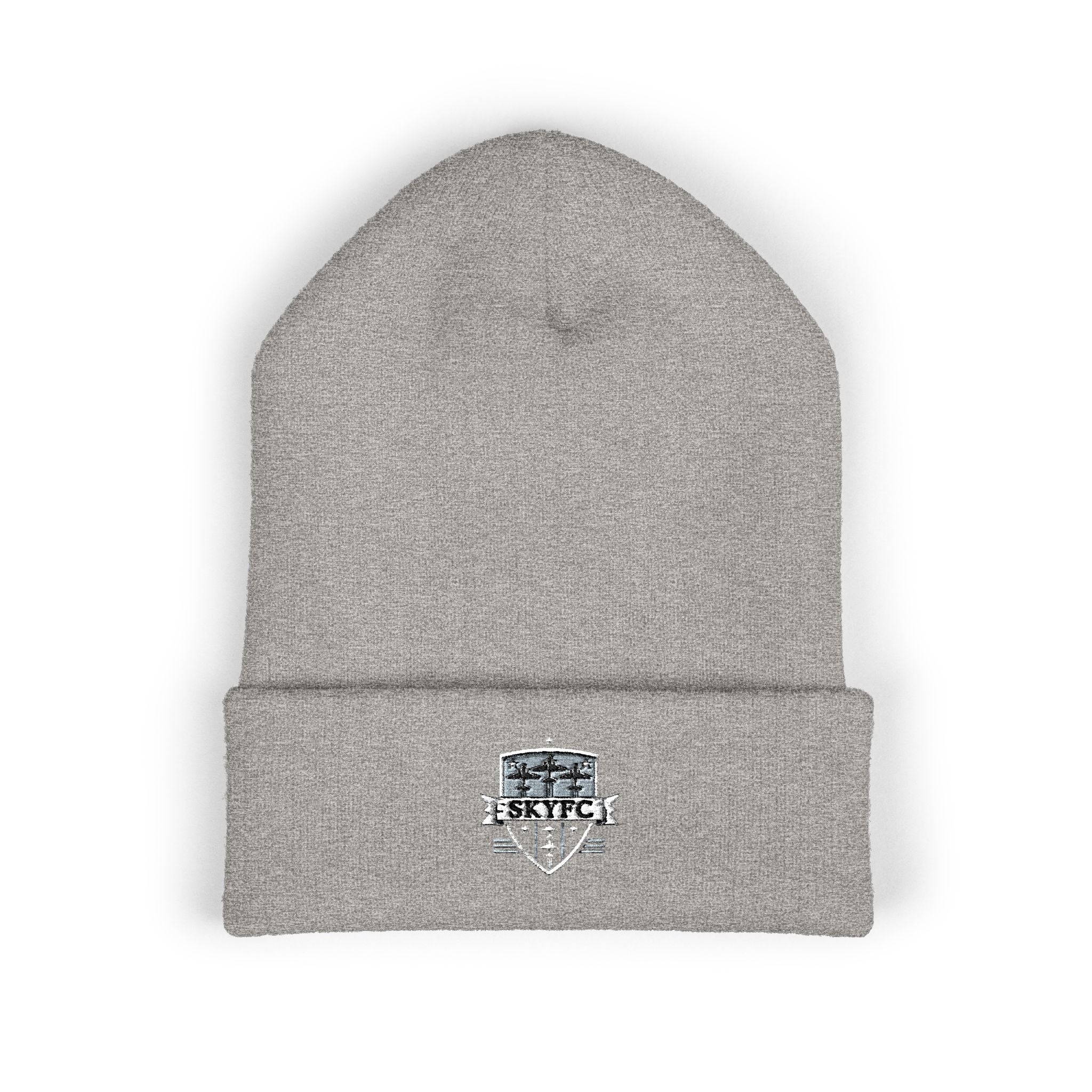 Embroidered Beanie SkyFC