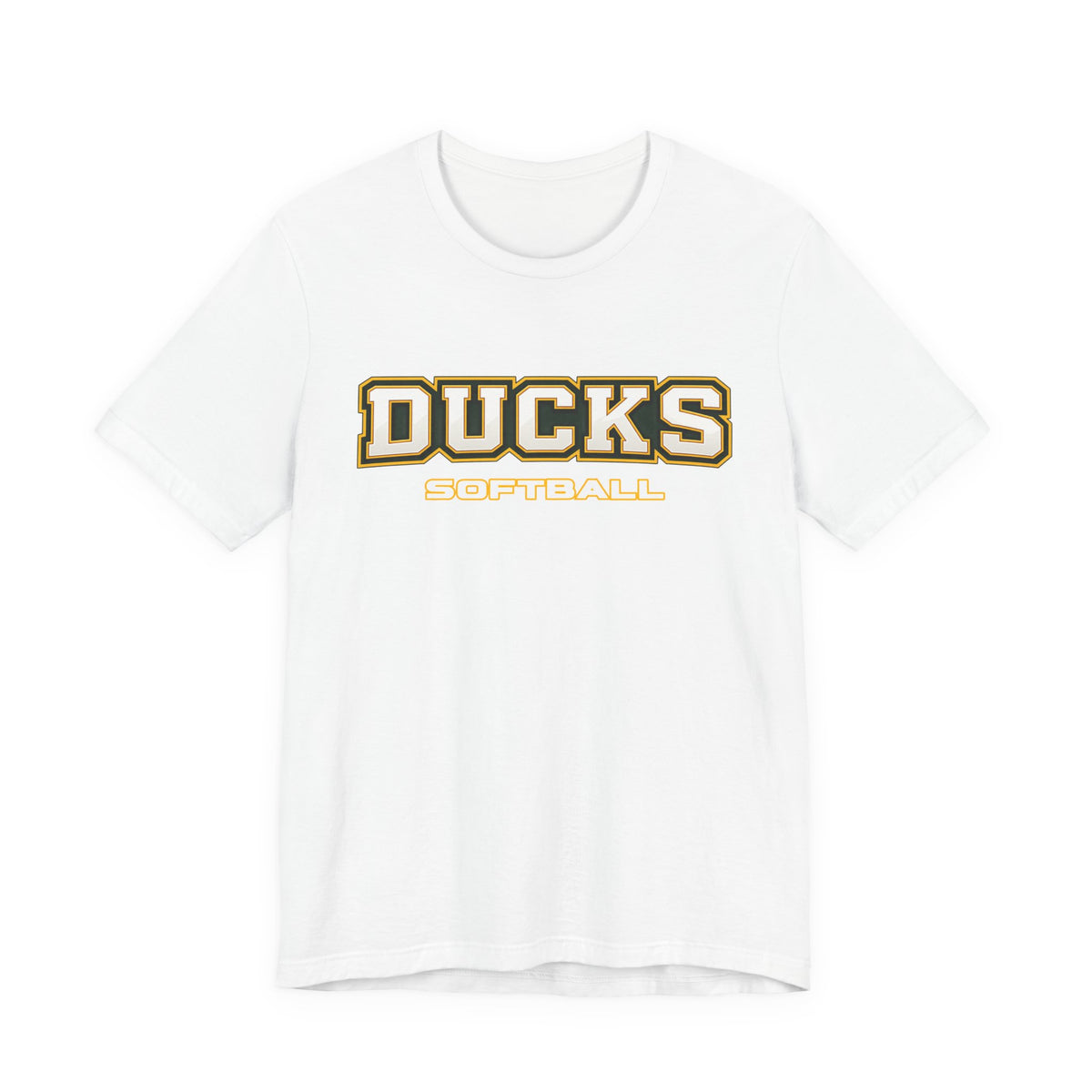 Ducks Softball Soft T-Shirt