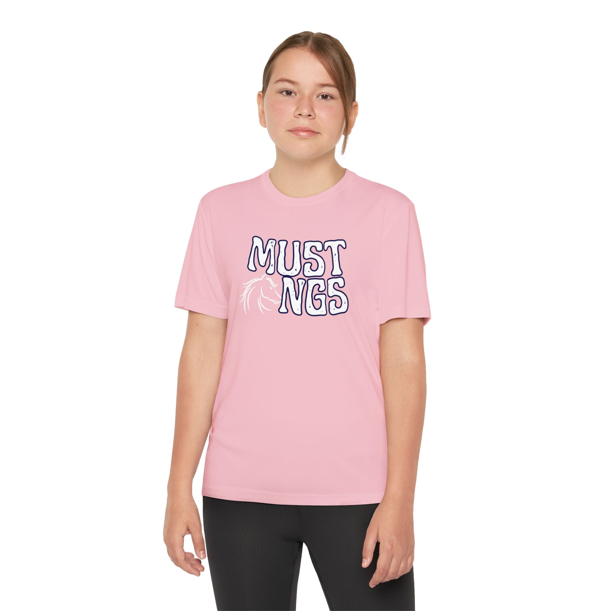 YOUTH RME Mustangs Moisture-Wicking Performance Tee