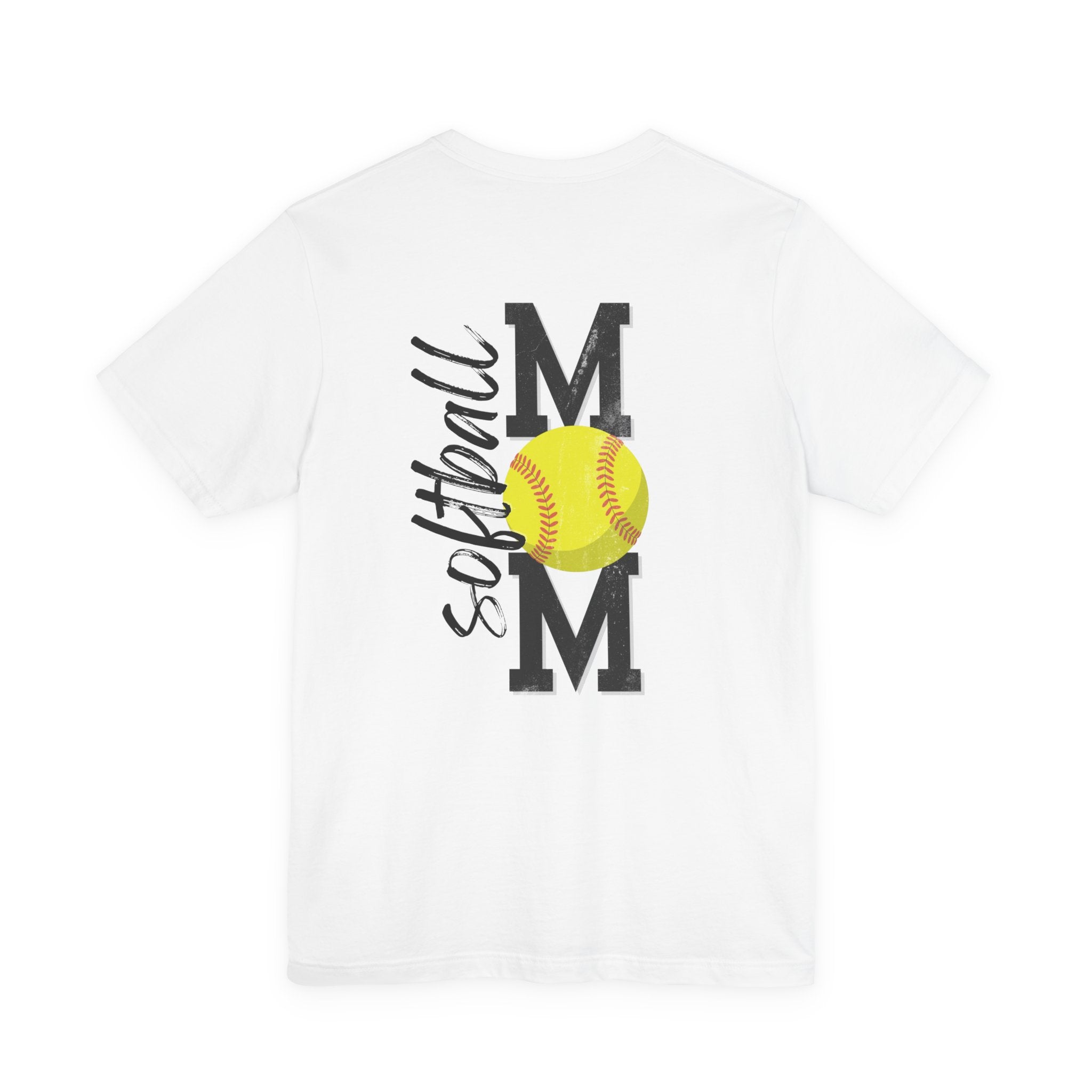 PERSONALIZED Softball Mom (front/back)