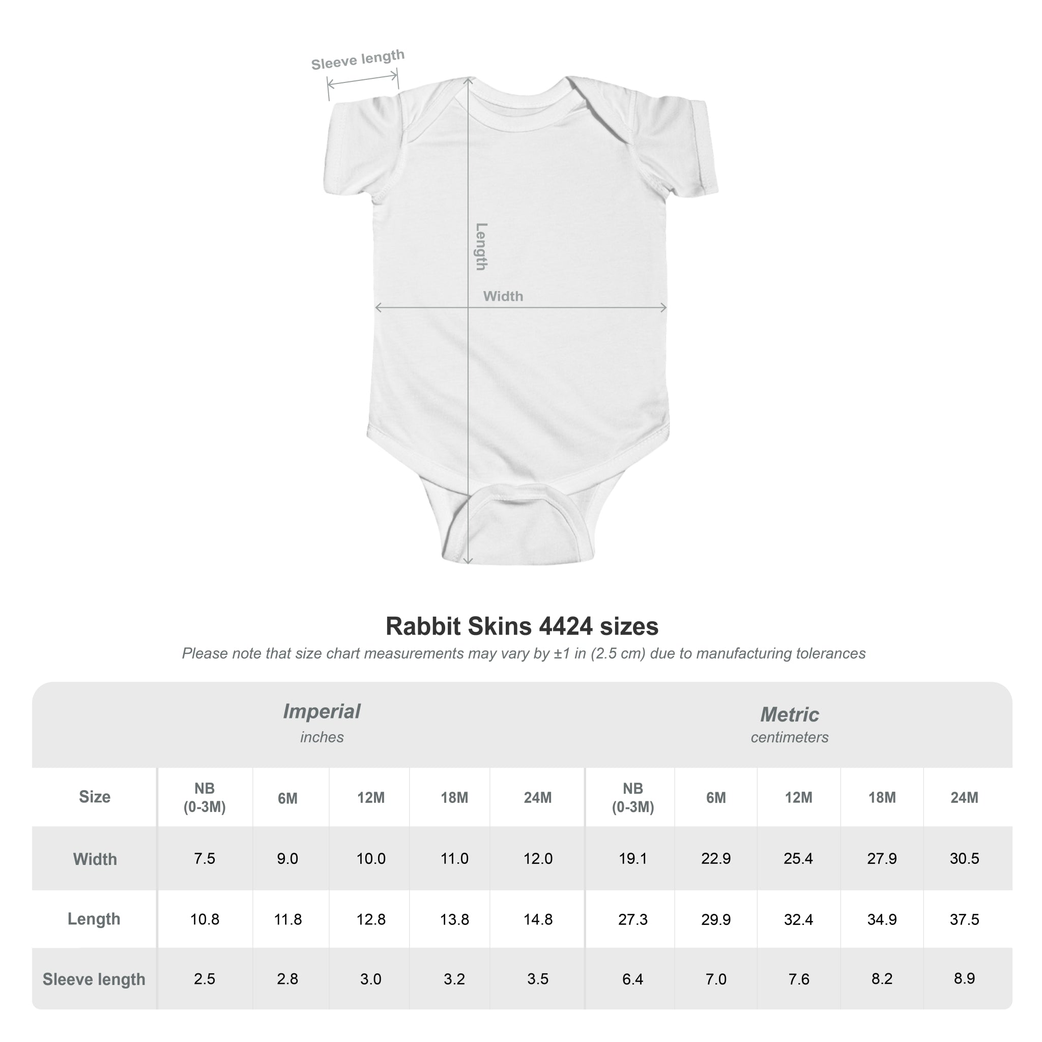 Rare Disease Warrior Infant Bodysuit