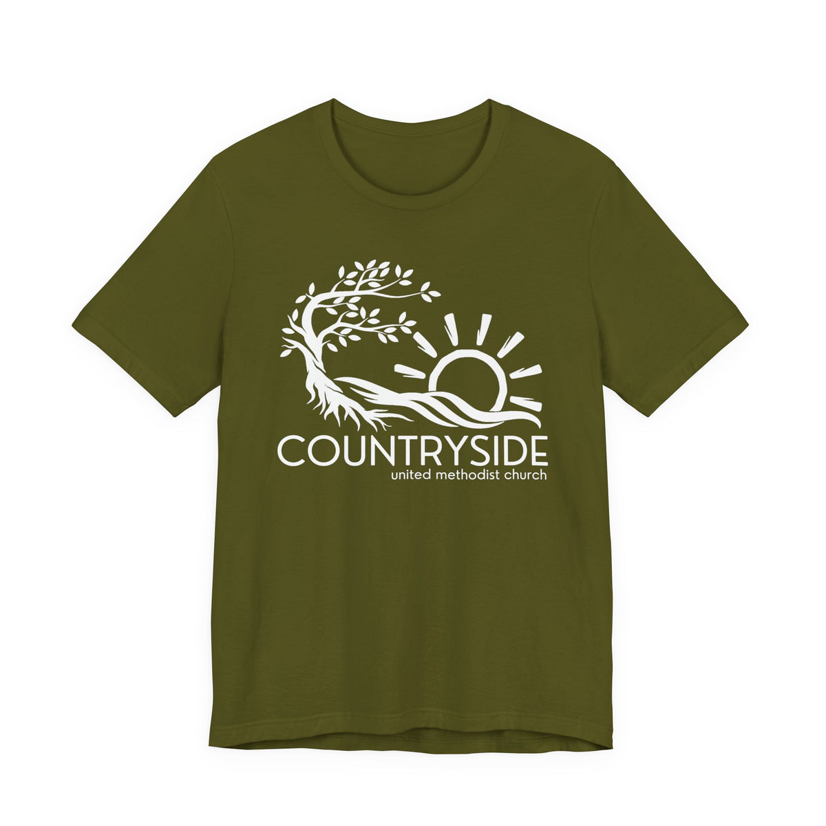 Bella + Canvas Jersey tee- Countryside