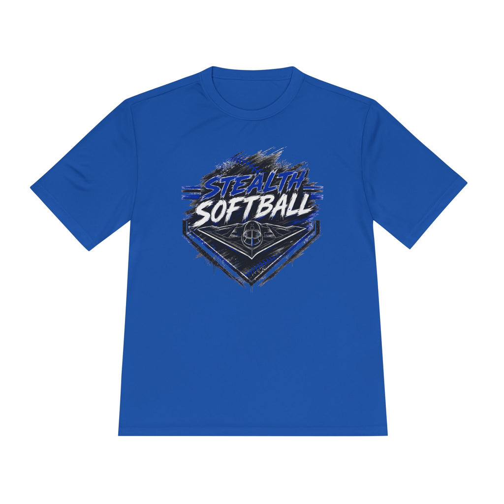 Moisture‑Wicking Stealth Softball Paint Tee