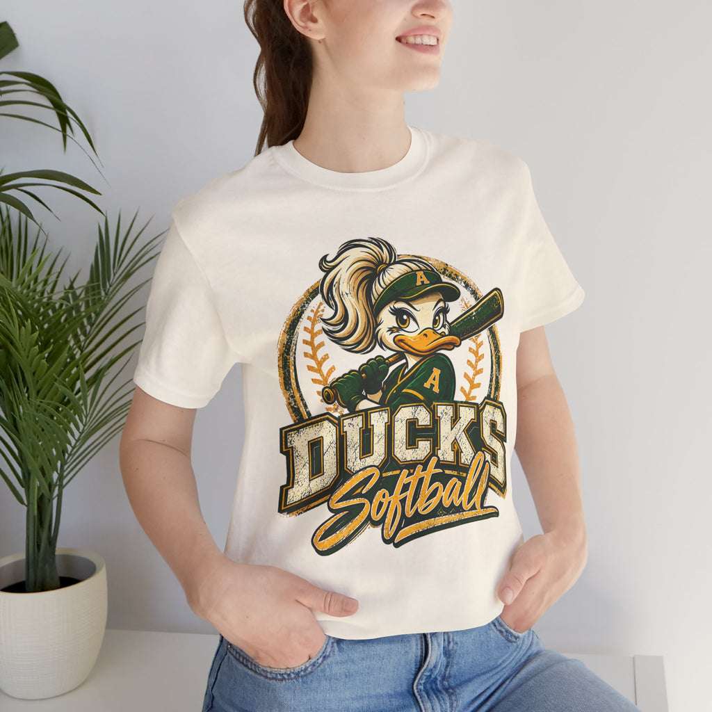 Ducks Softball Soft Vintage Tee