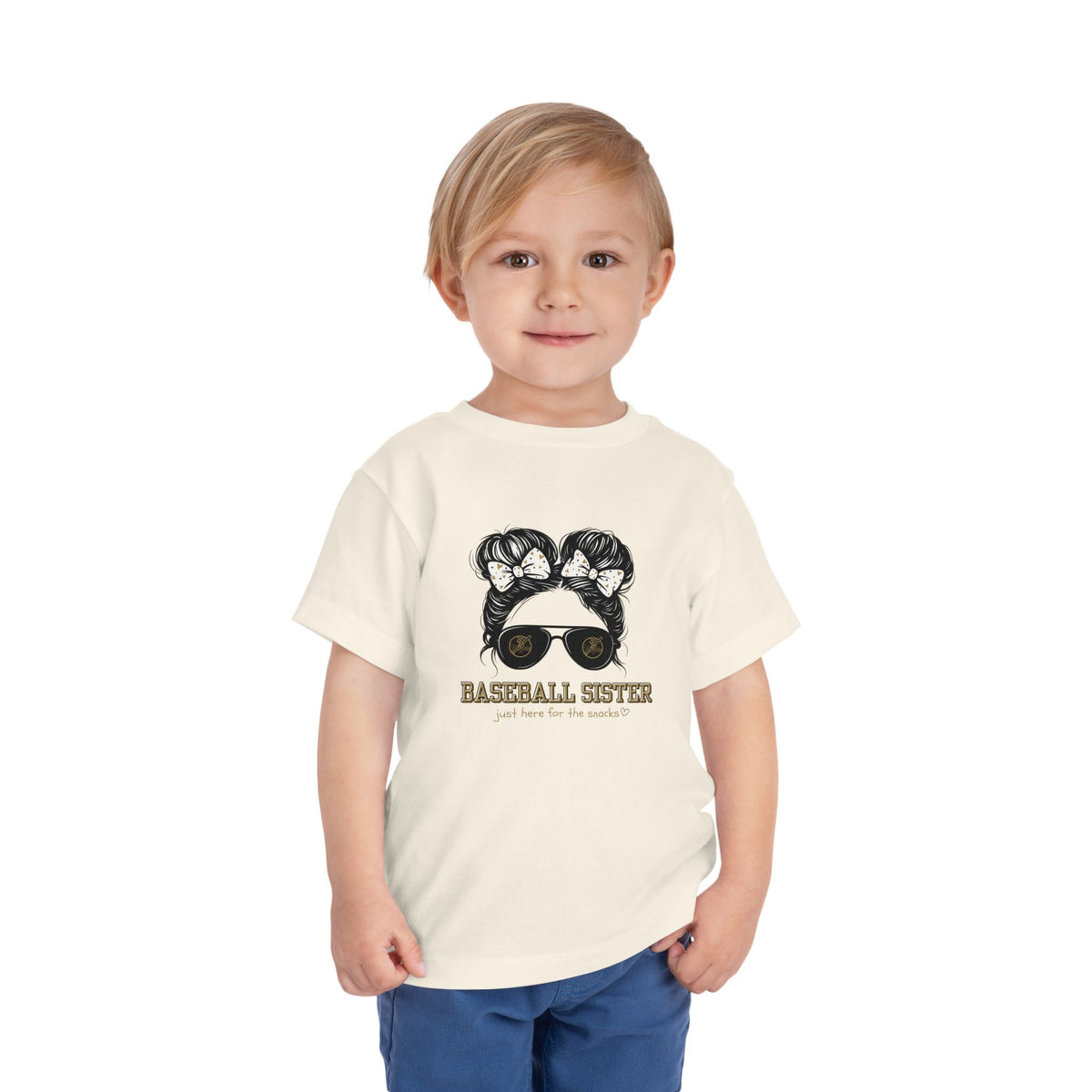 TODDLER Knights Baseball Sister Tee