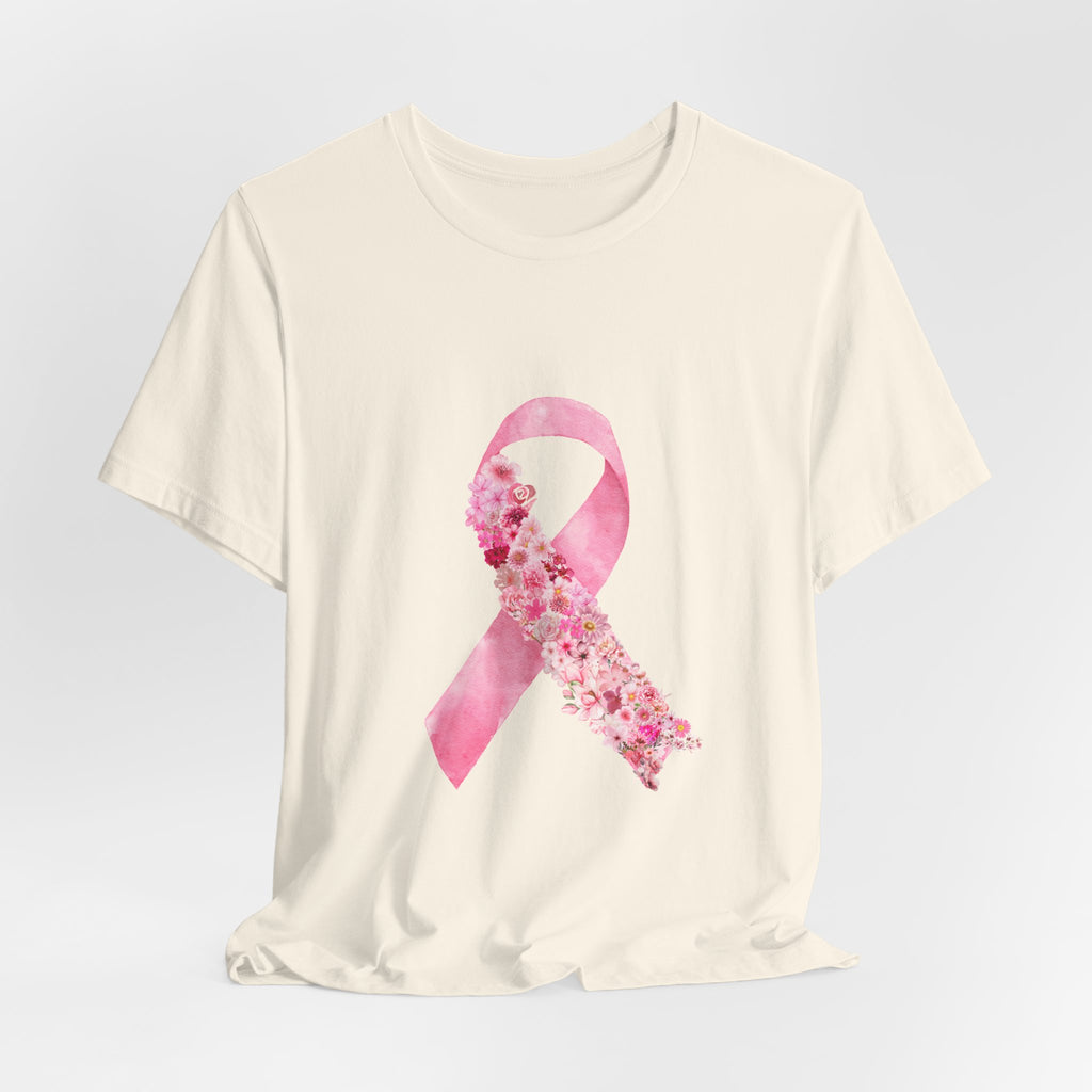 Pink Floral Ribbon