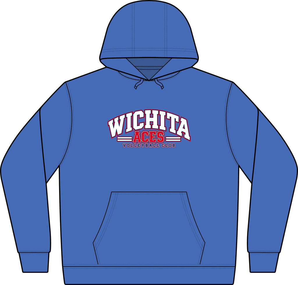 Wichita Aces Performance DryBlend Hoodie (Light weight) | Varsity
