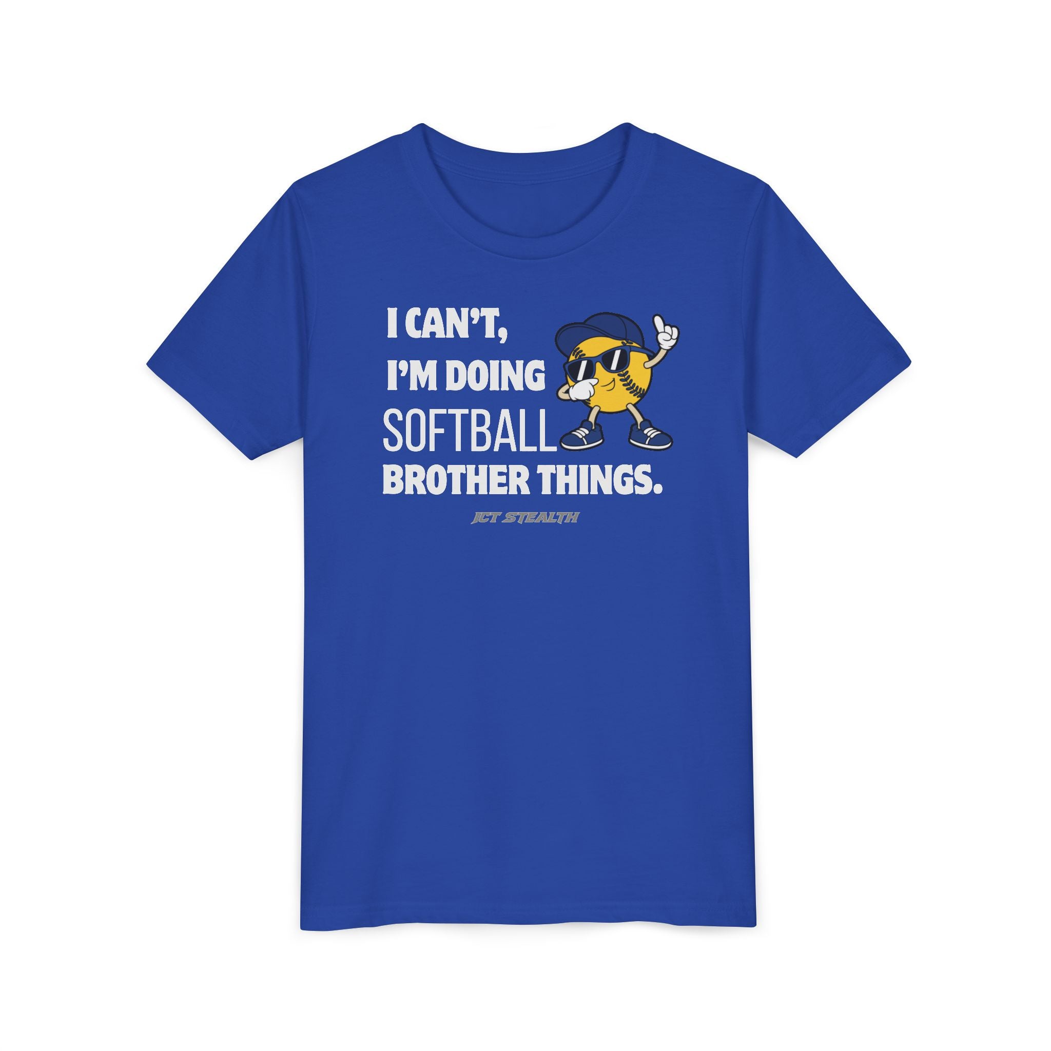 YOUTH PERSONALIZED Stealth Softball Bro Tee