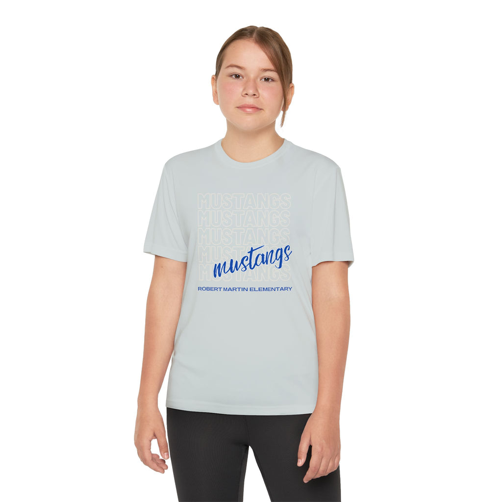 YOUTH RME Mustangs Moisture-Wicking Performance Tee