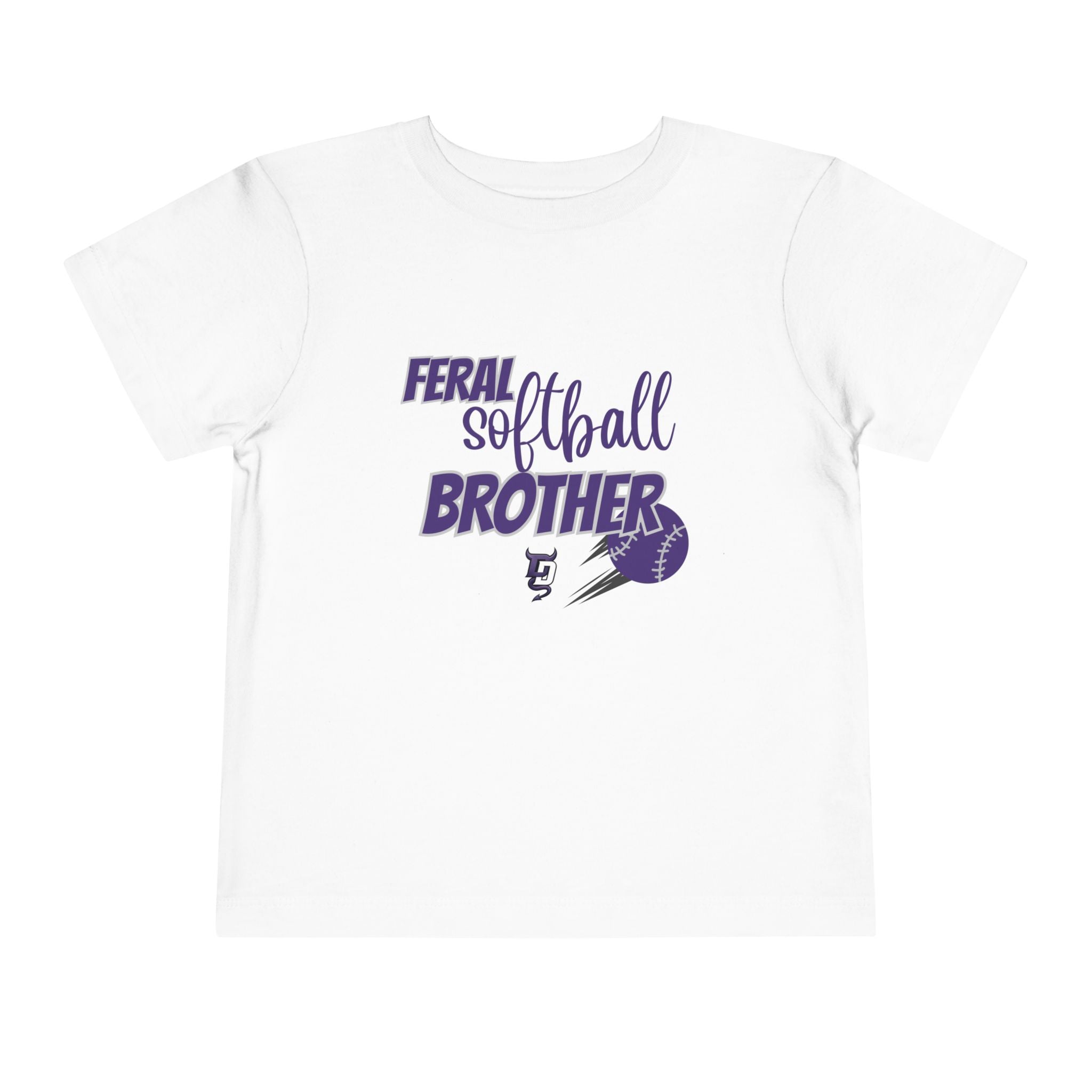 TODDLER Feral Dirt Devil Softball Brother