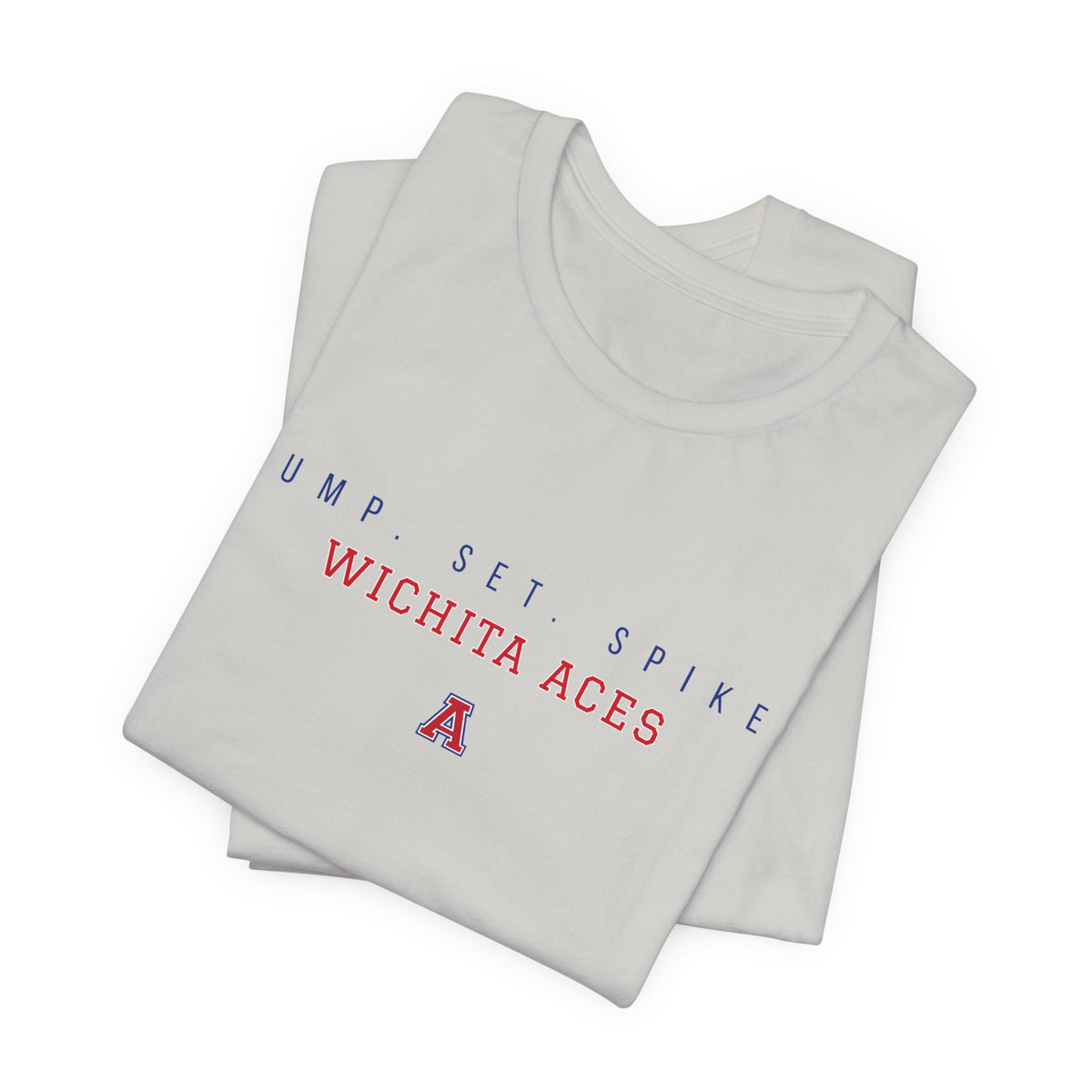 Wichita Aces BUMP SET SPIKE Soft Tee | Simple