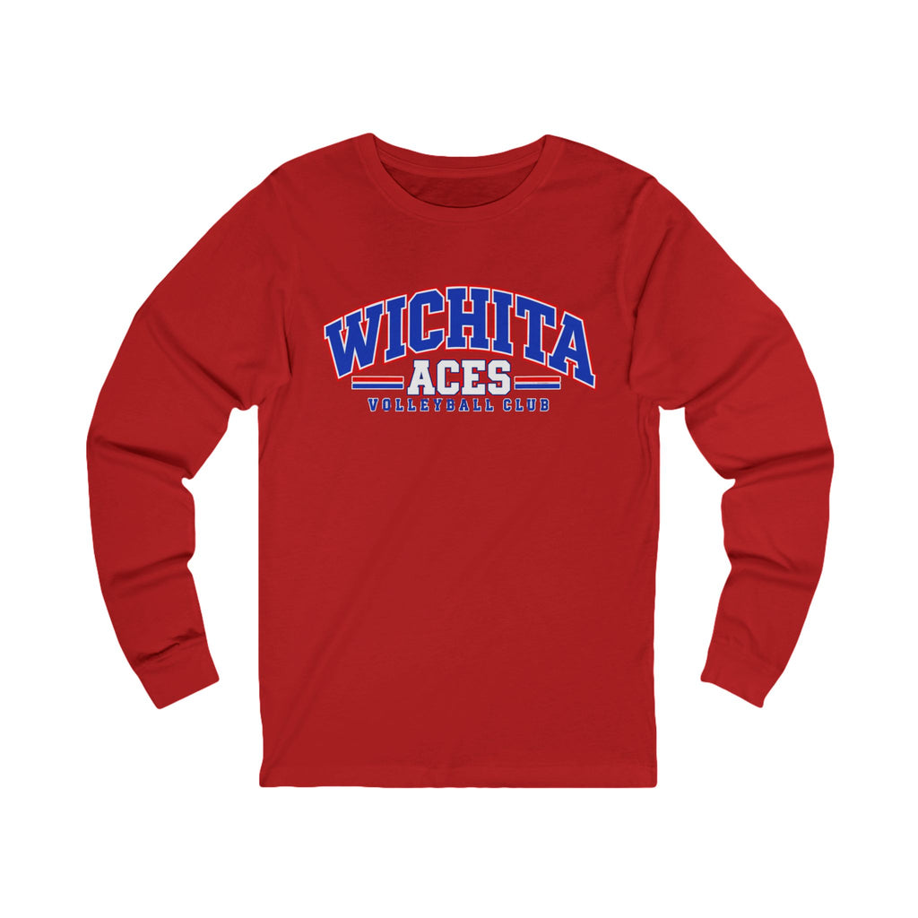 Wichita Aces Volleyball Club Long Sleeve Tee | Varsity