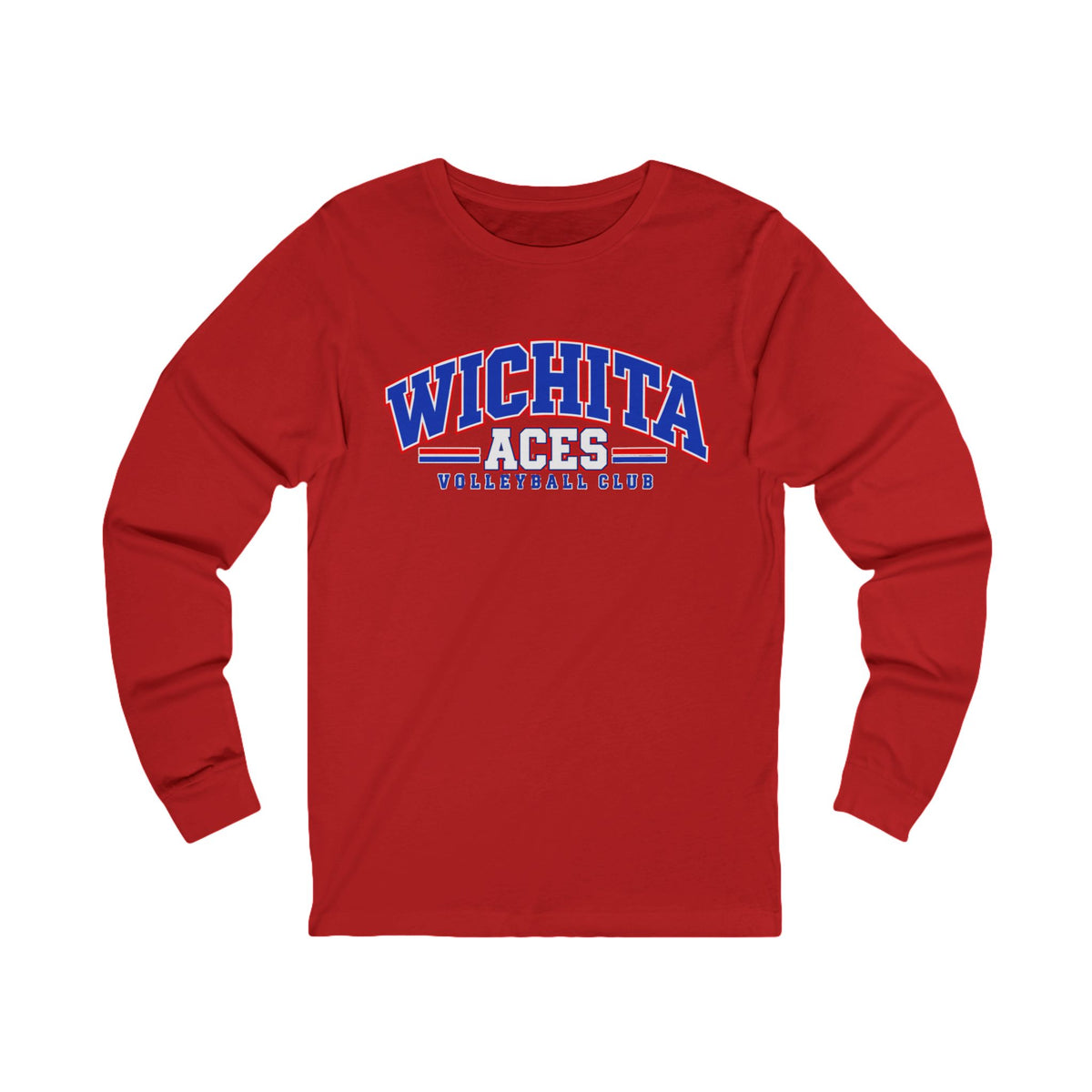 Wichita Aces Volleyball Club Long Sleeve Tee | Varsity