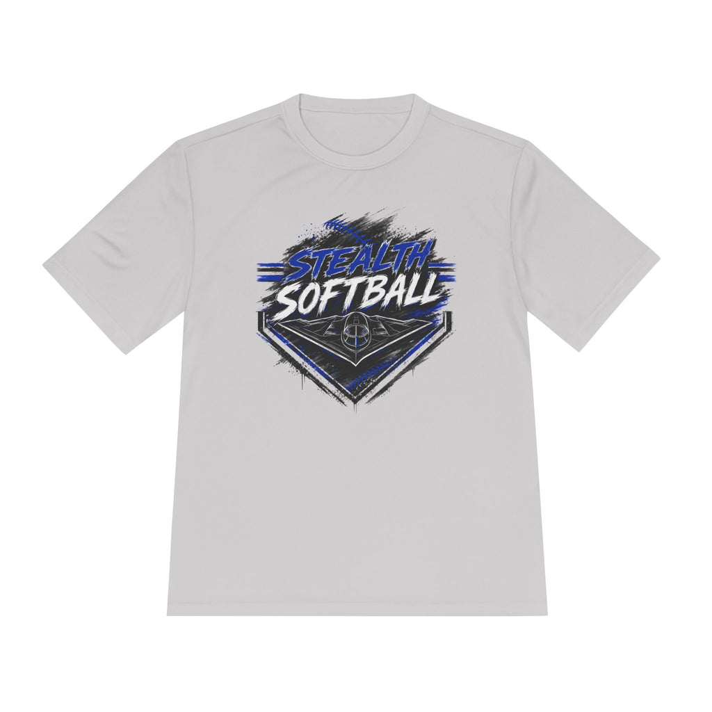 Moisture‑Wicking Stealth Softball Paint Tee
