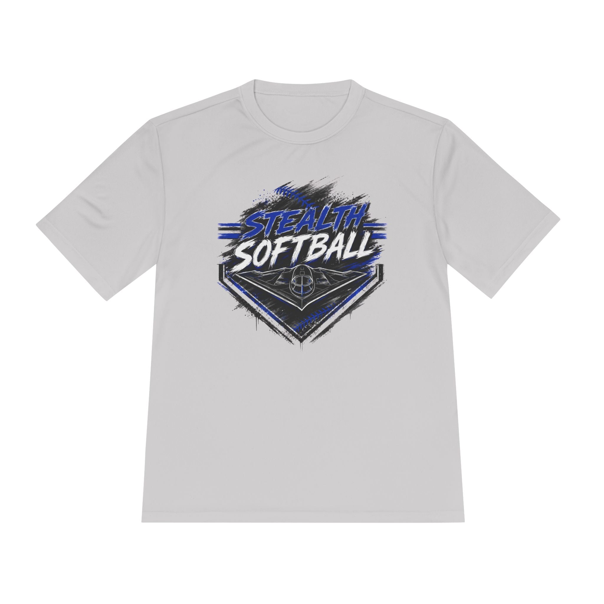 Moisture‑Wicking Stealth Softball Paint Tee