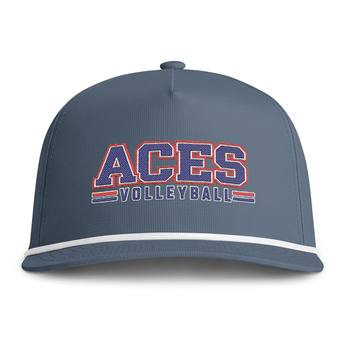 Wichita Aces Volleyball Rope Cap (Embroidered)