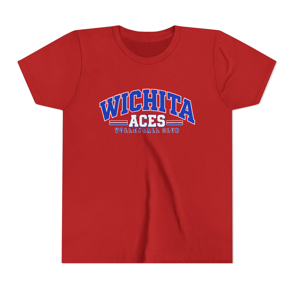 YOUTH Wichita Aces Volleyball Soft Tee | Varsity