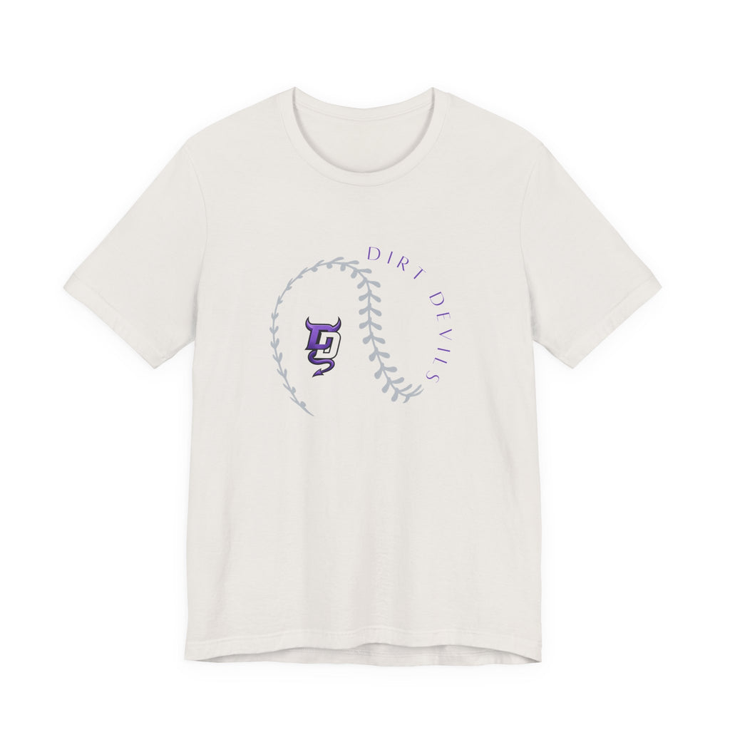 Dirt Devils Softball Baseball Stitch Tee  U10/12