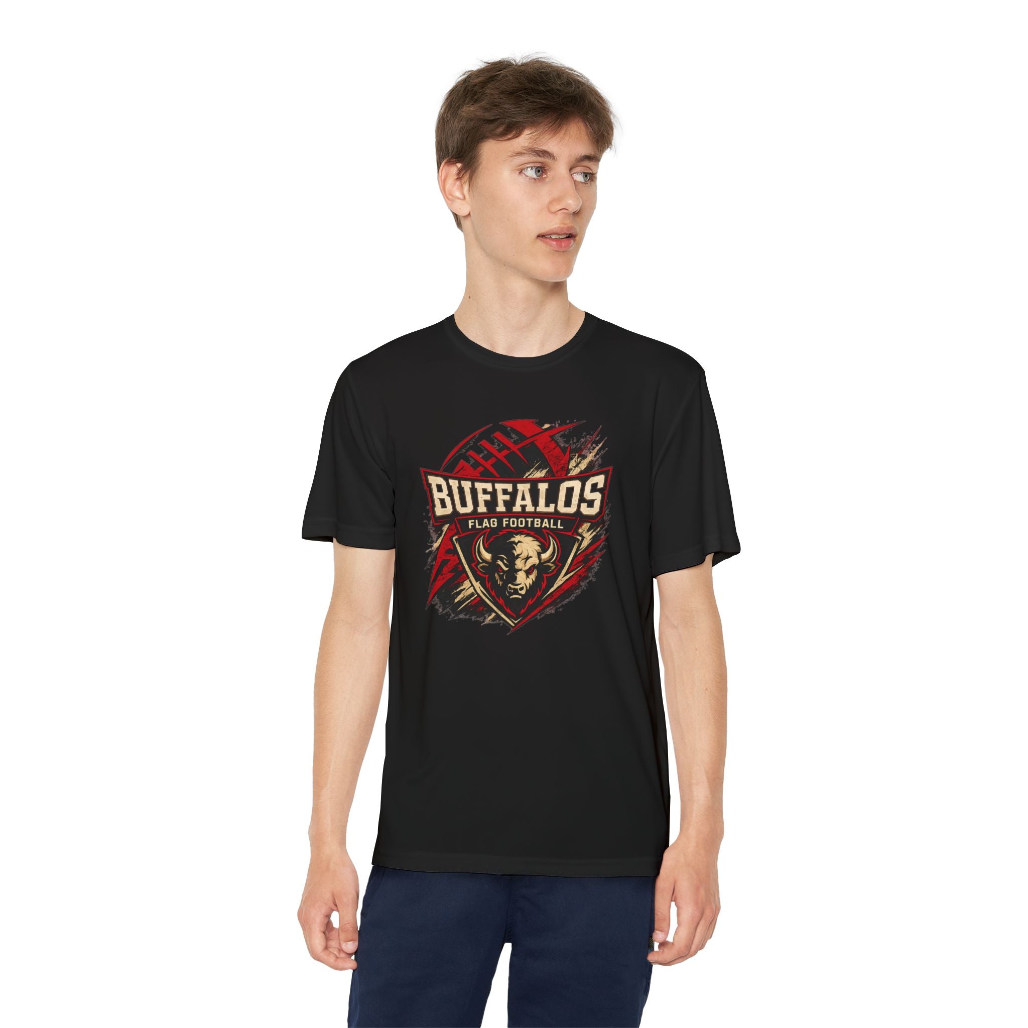YOUTH Buffalos Dryblend Performance Tee