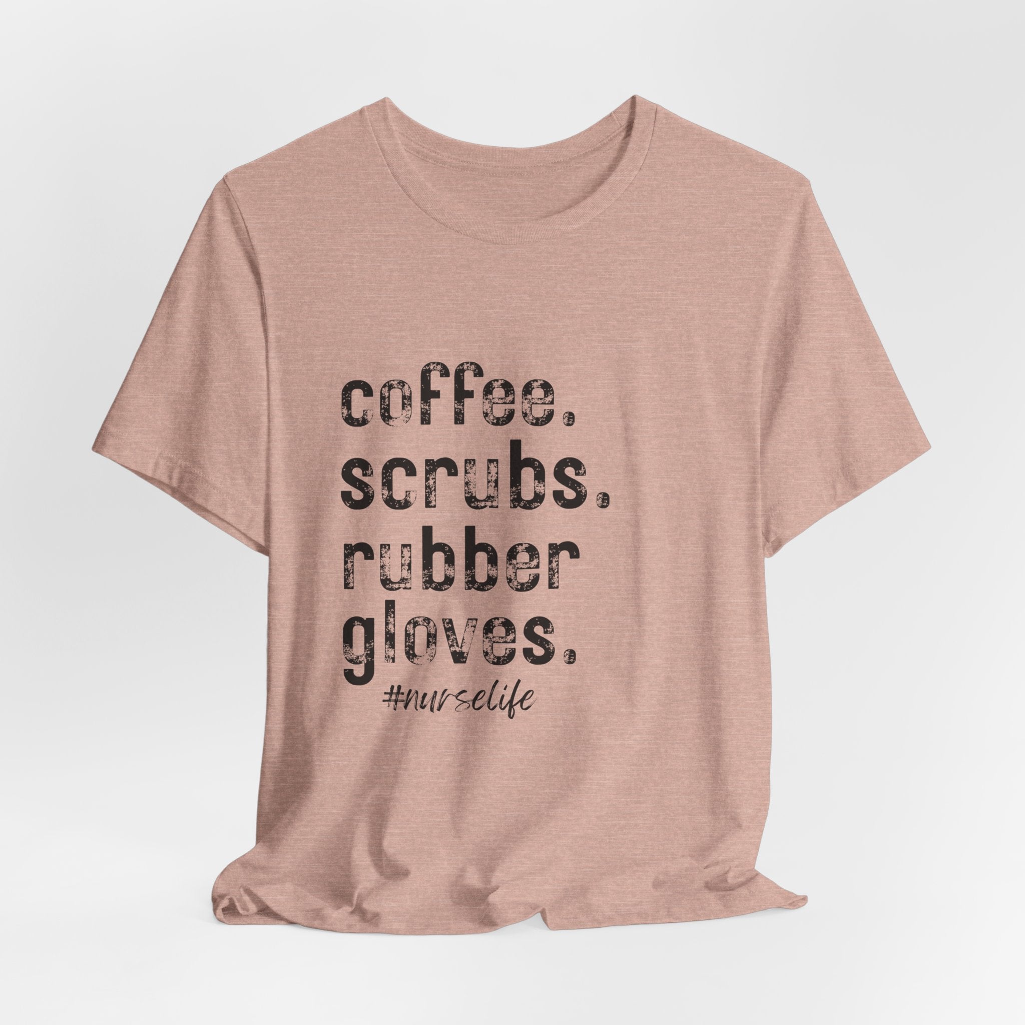 Coffee, Scrubs, Rubber Gloves (color options)