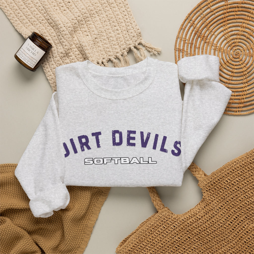 Dirt Devils Softball Crewneck U14