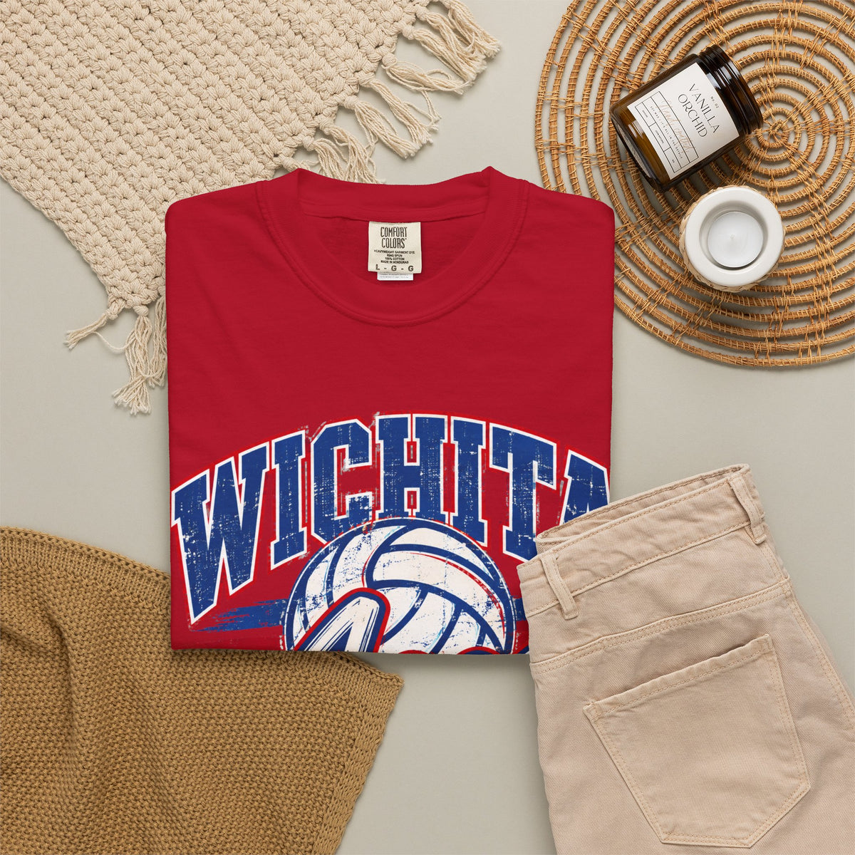 Wichita Aces Volleyball Comfort Colors Tee  | Swift