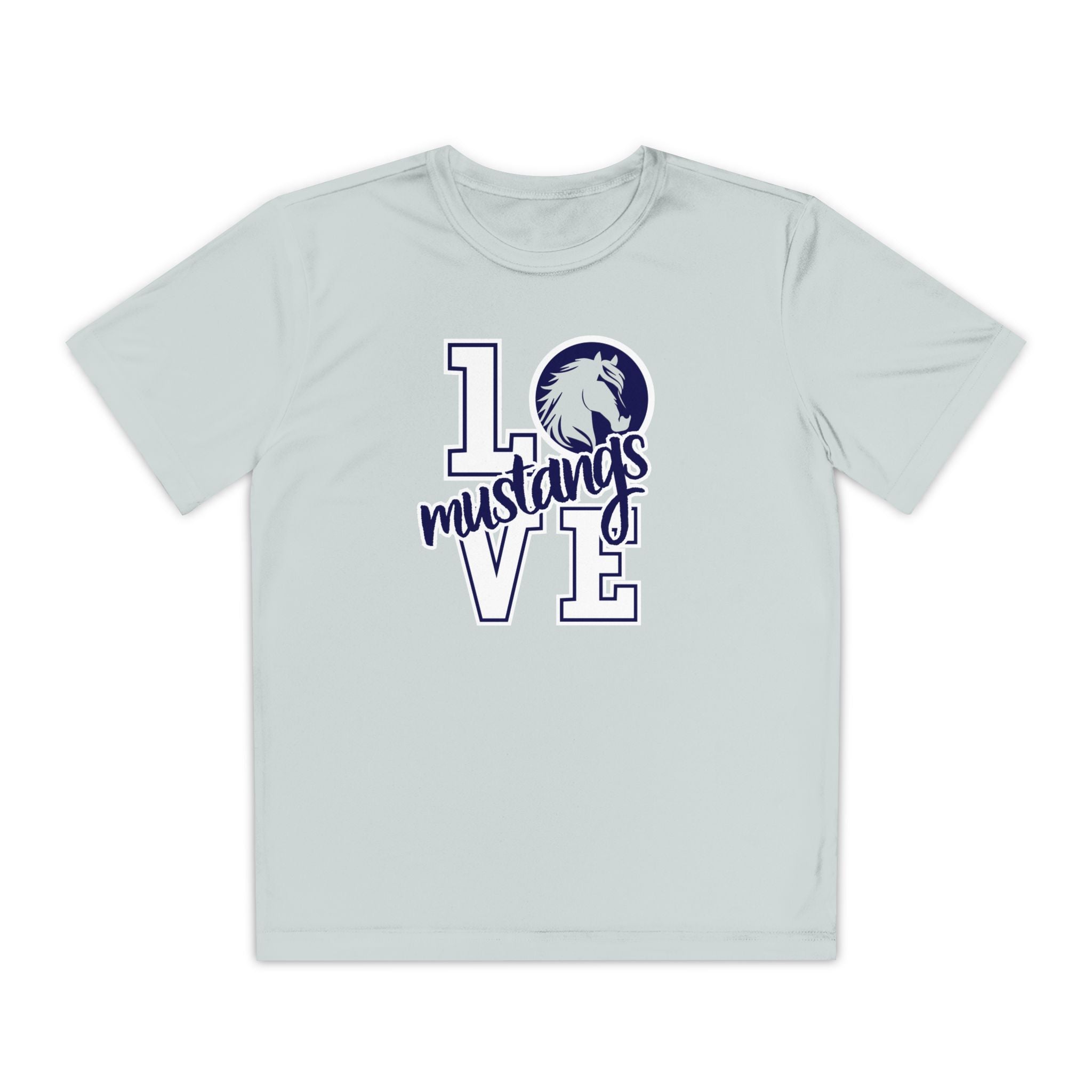 YOUTHn RME Mustangs Love Moisture-Wicking Performance Tee