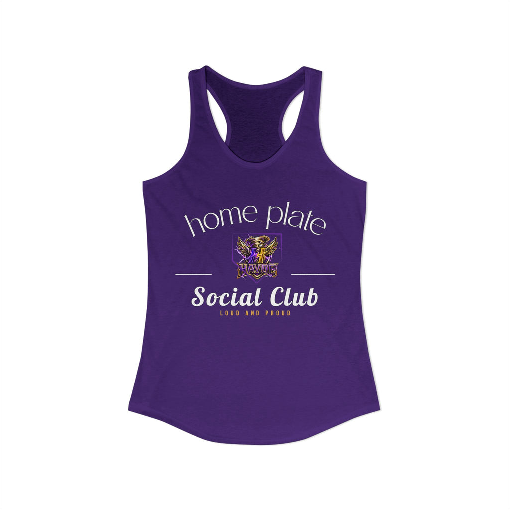 Havoc Home Plate Social Club Racerback Tank