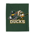 Ducks Velveteen Plush Blanket