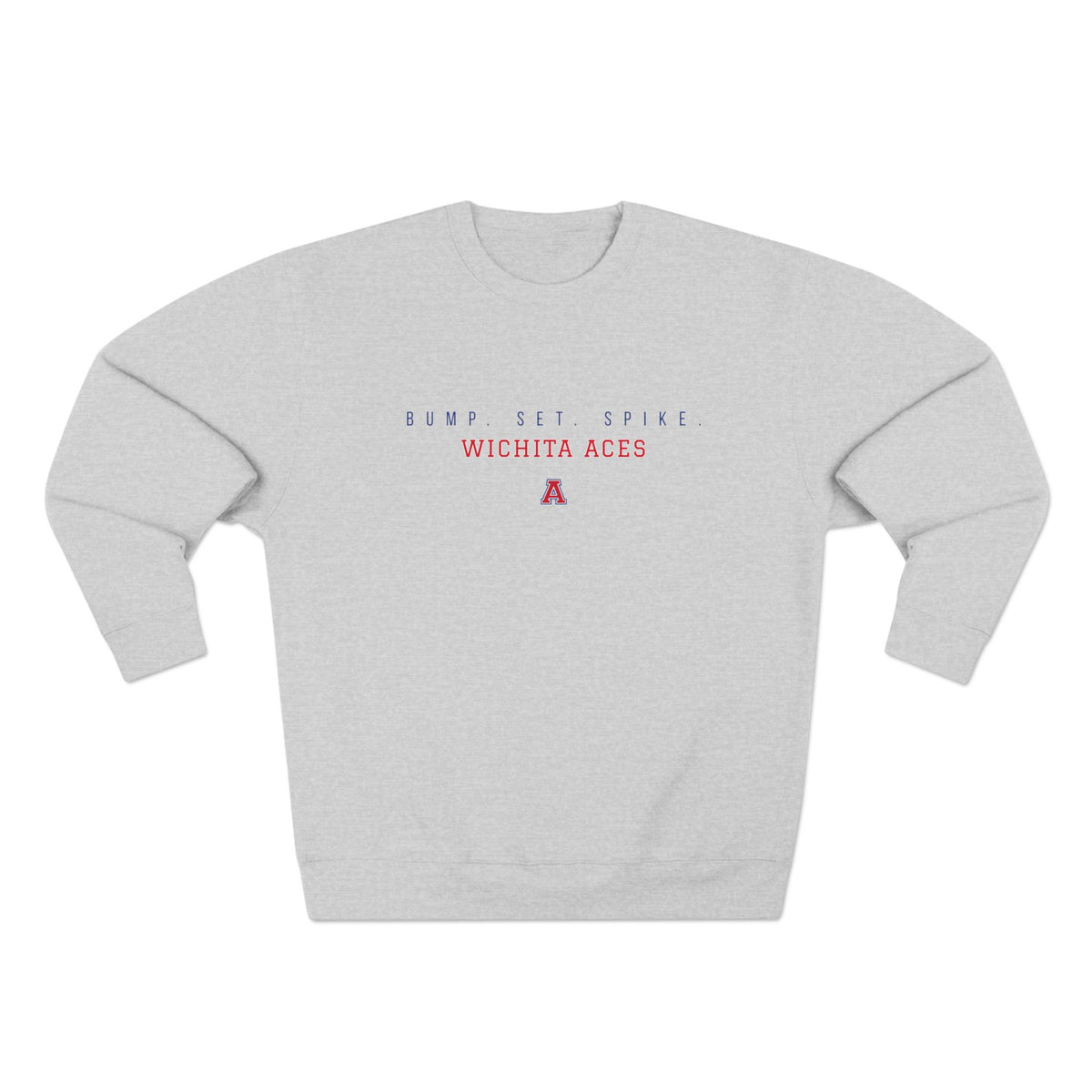 Wichita Aces BUMP SET SPIKE Crewneck | Simple