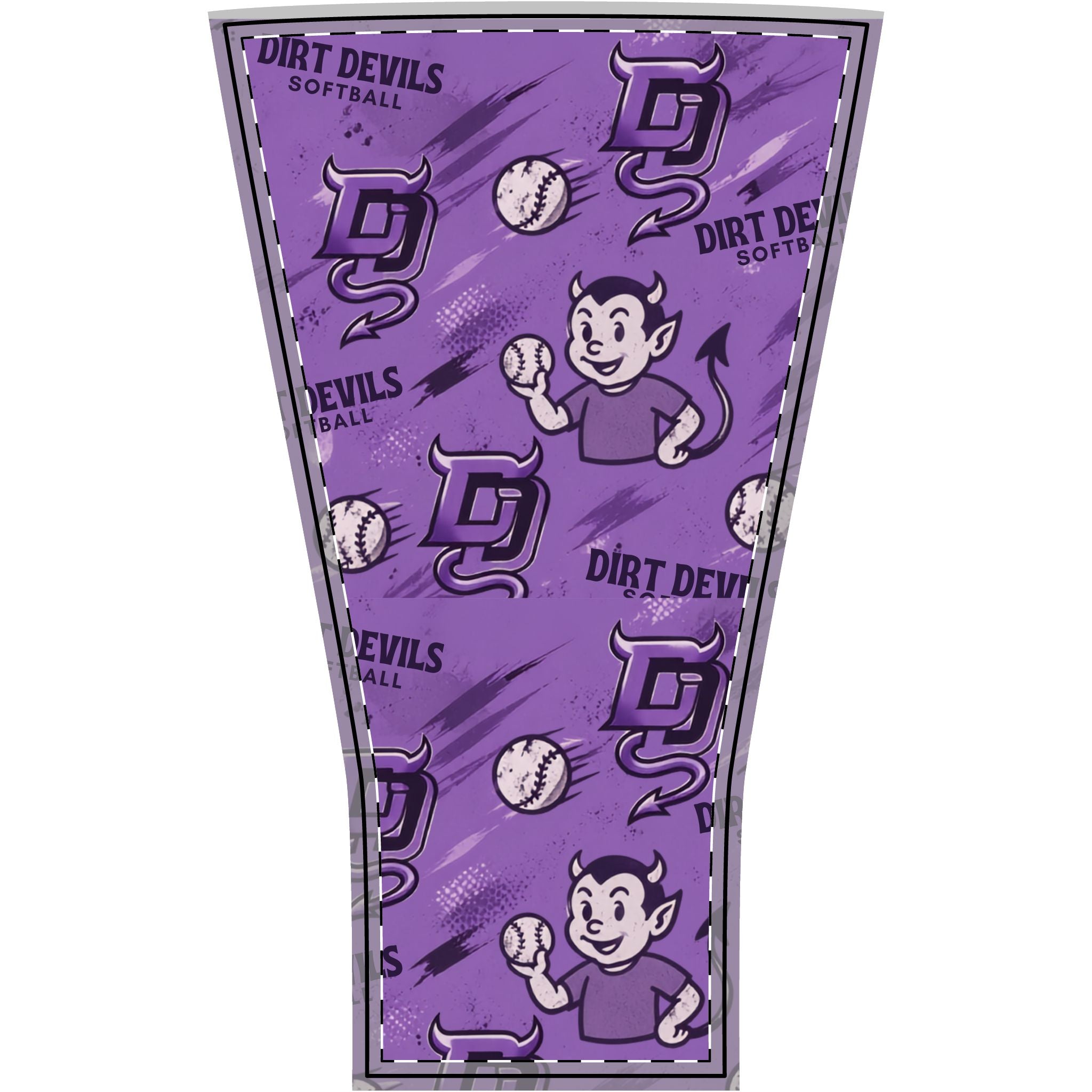 Dirt Devils Softball Arm Sleeve