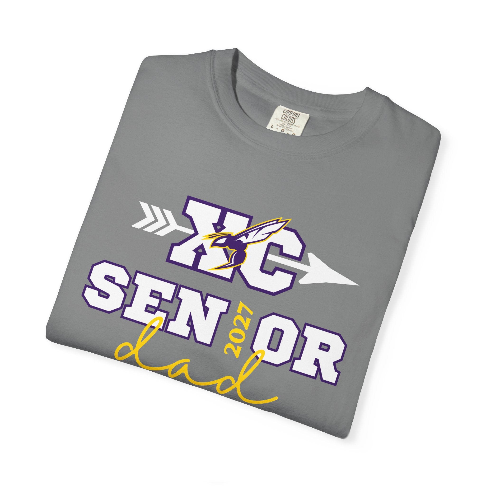 Valley Venter XC Senior Dad Comfort Colors Tee