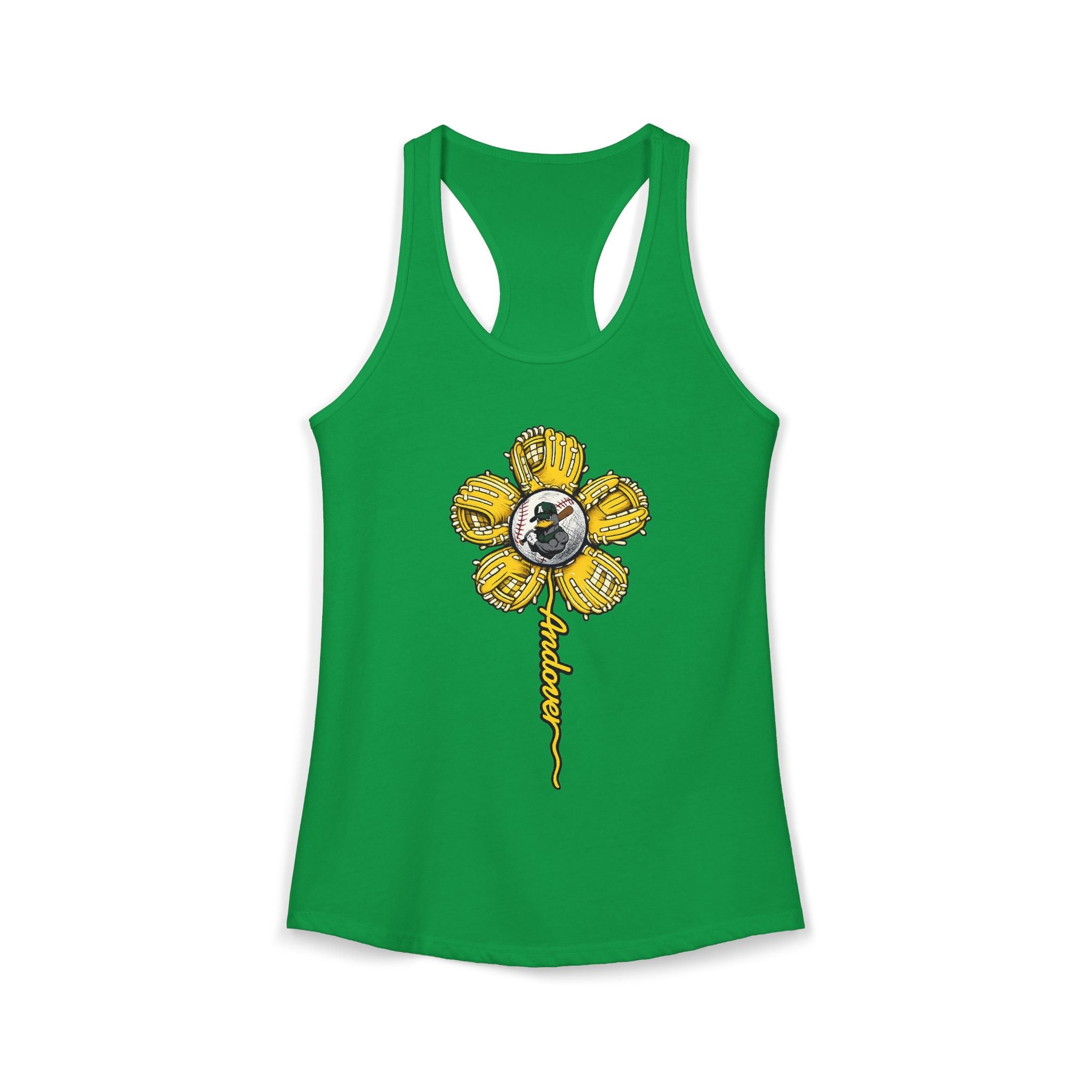 Ducks Sunflower Racerback Tank