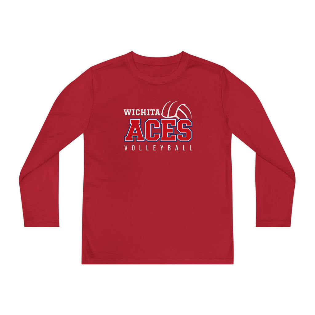 YOUTH Wichita Aces Long Sleeve DryBlendTee | Classic