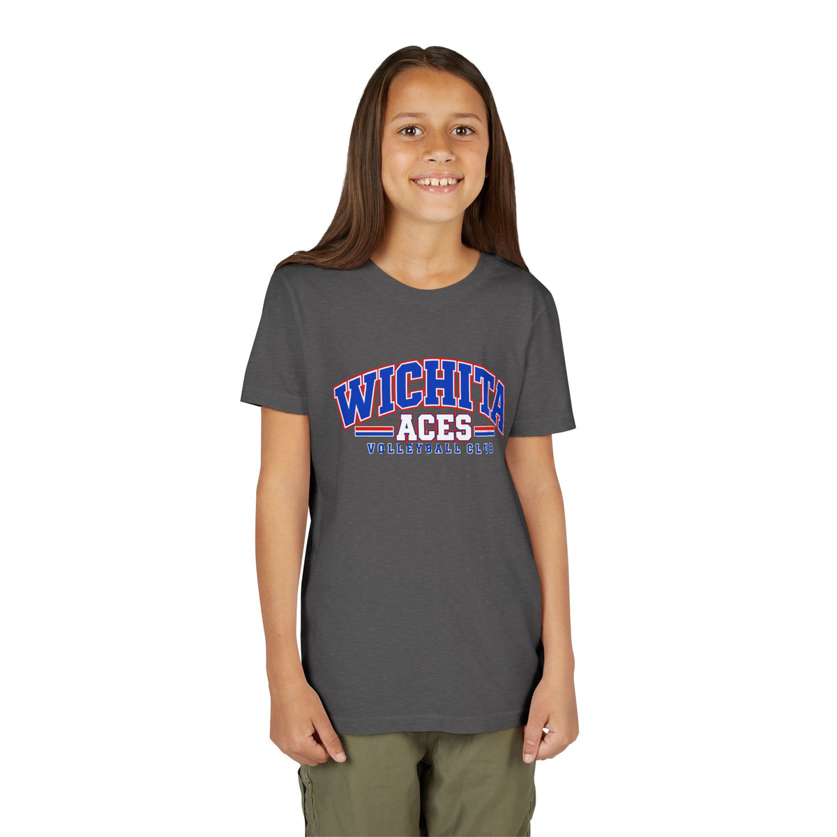 YOUTH Wichita Aces Volleyball Soft Tee | Varsity