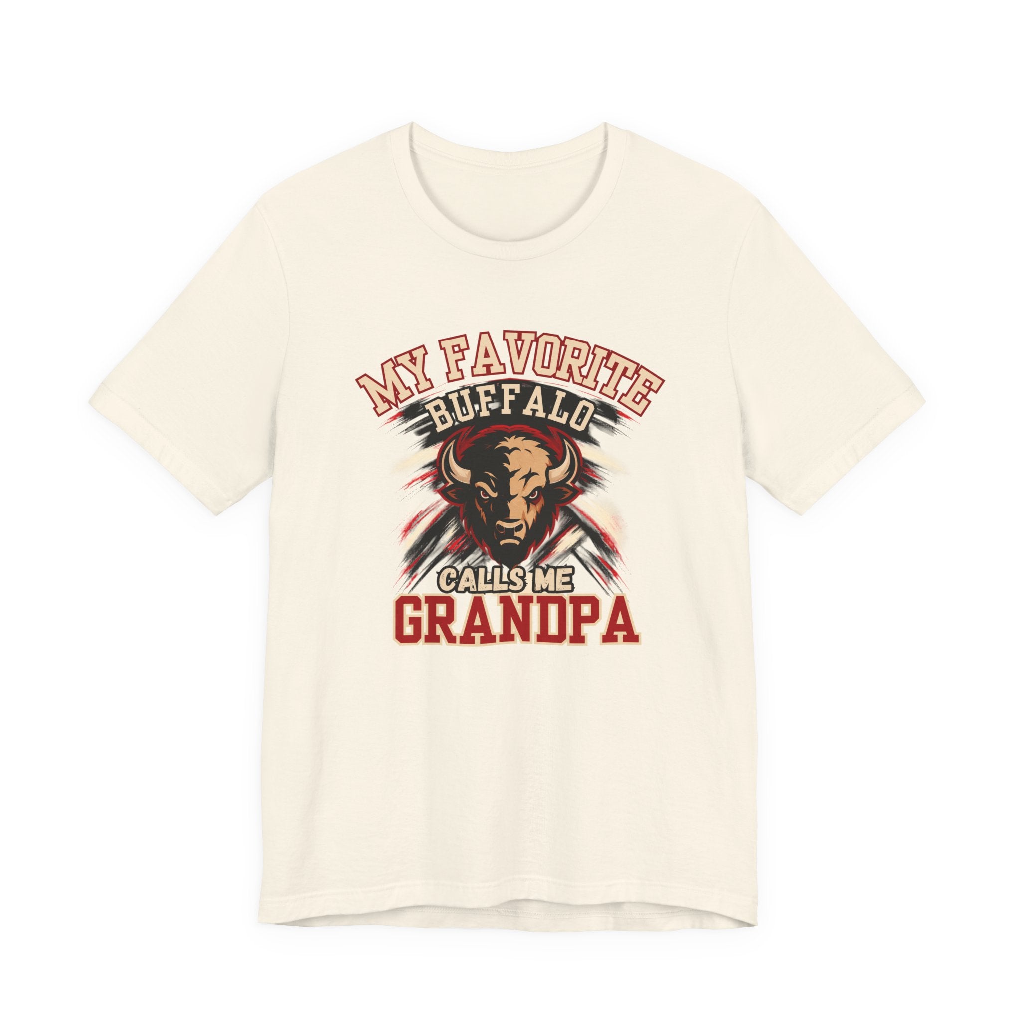 Buffalos My Favorite Buffalo Calls Me Grandpa Soft Tee