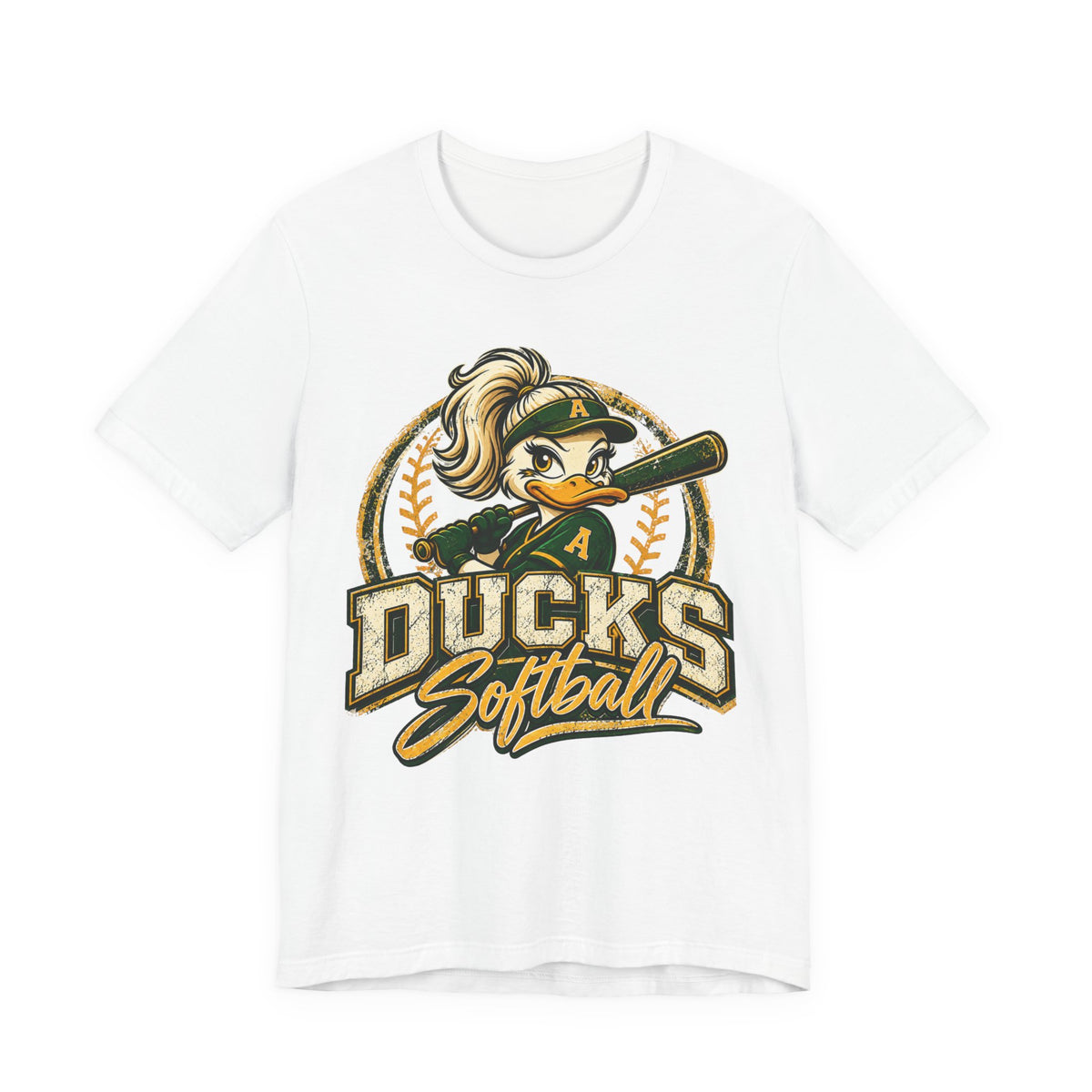 Ducks Softball Soft Vintage Tee