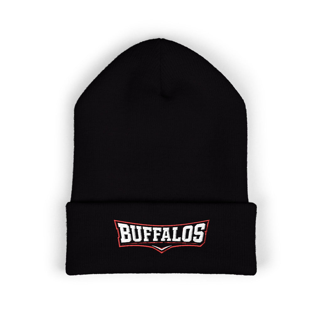 Buffalos Embroidered Cuffed Beanie