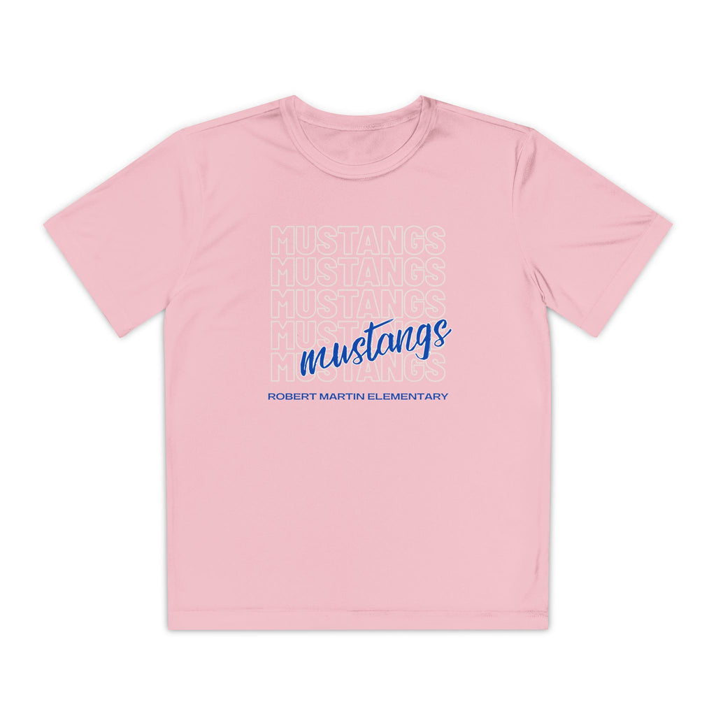 YOUTH RME Mustangs Moisture-Wicking Performance Tee