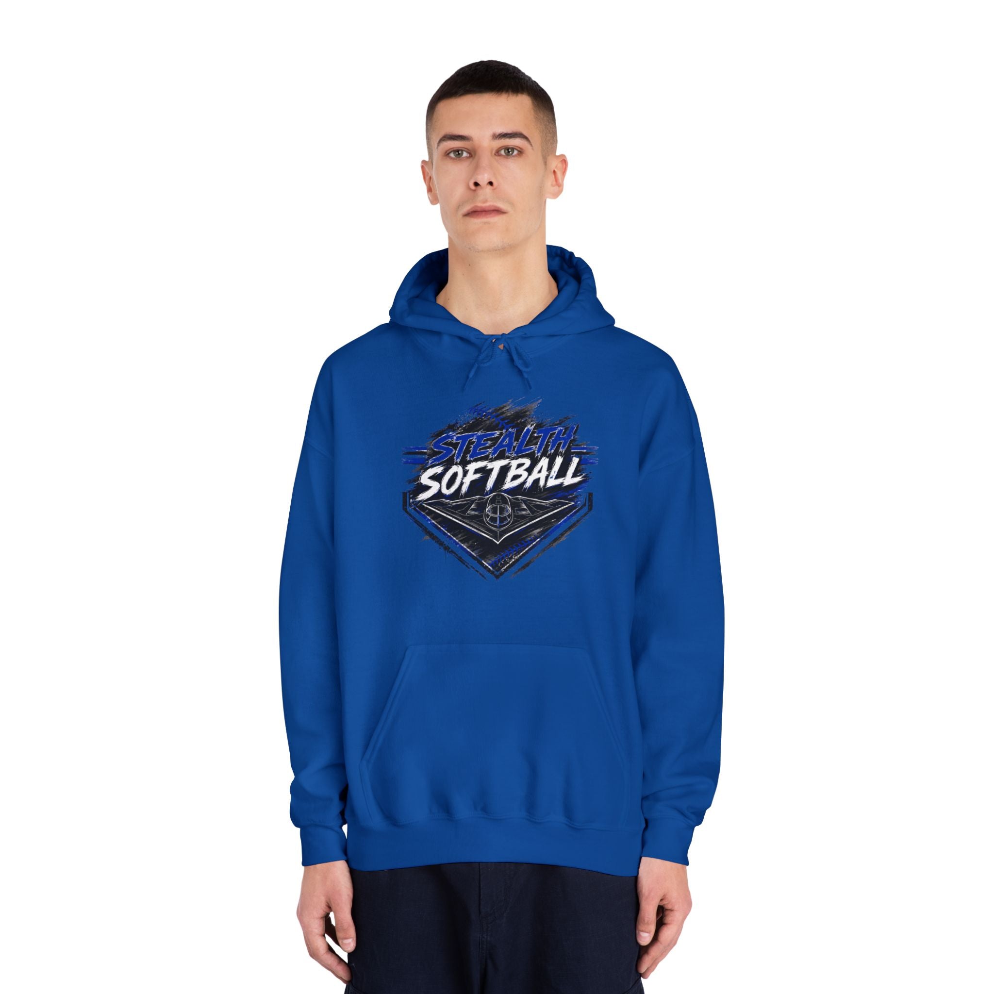 Stealth Softball Medium/Heavy DryBlend Hoodie