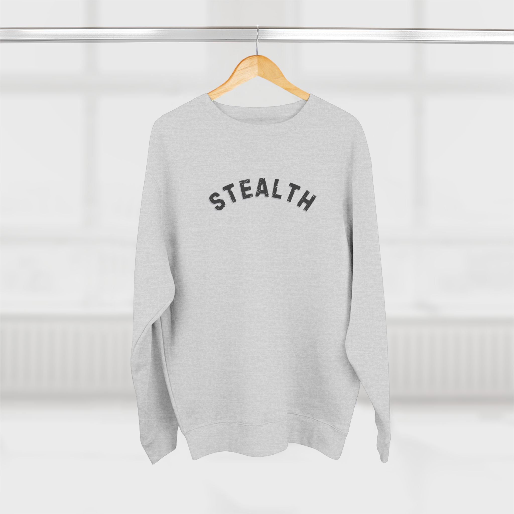 Stealth Simple Crewneck